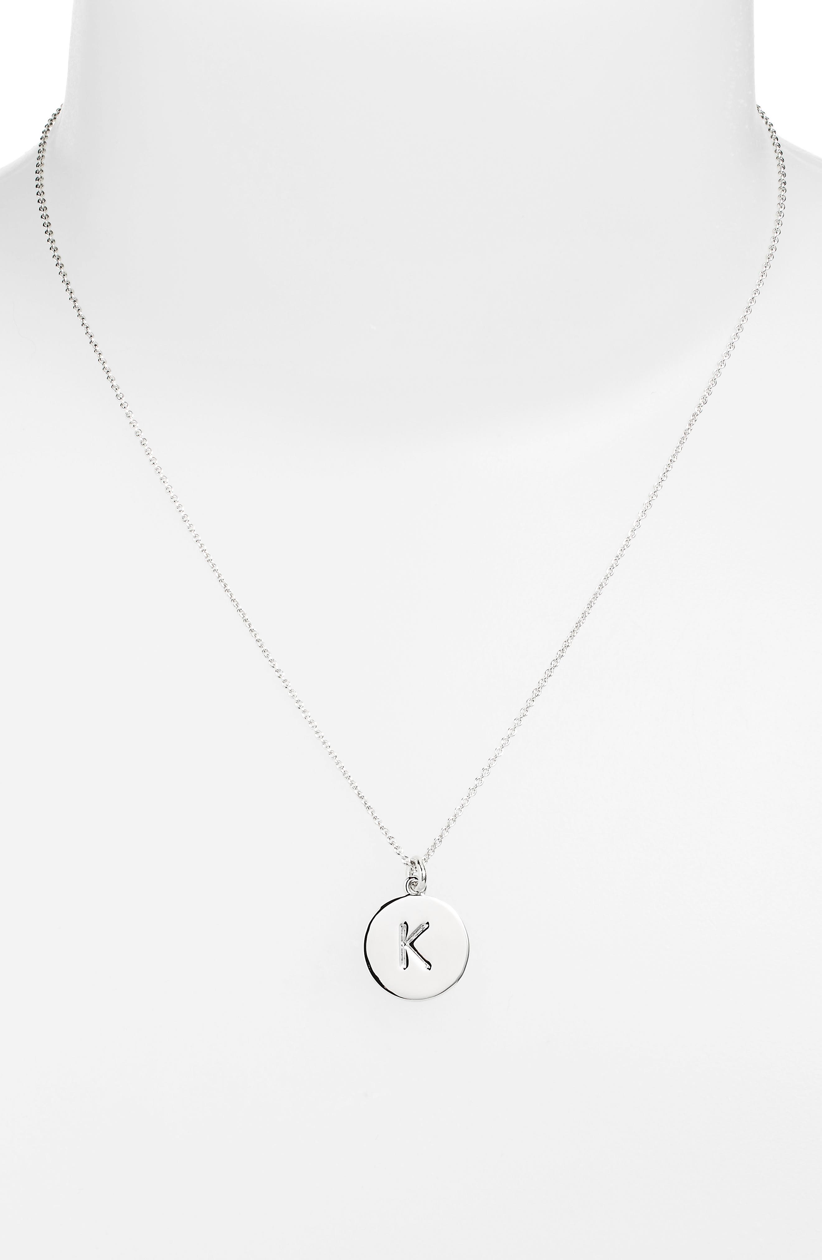 kate spade new york 'one in a million' initial pendant necklace Nordstrom