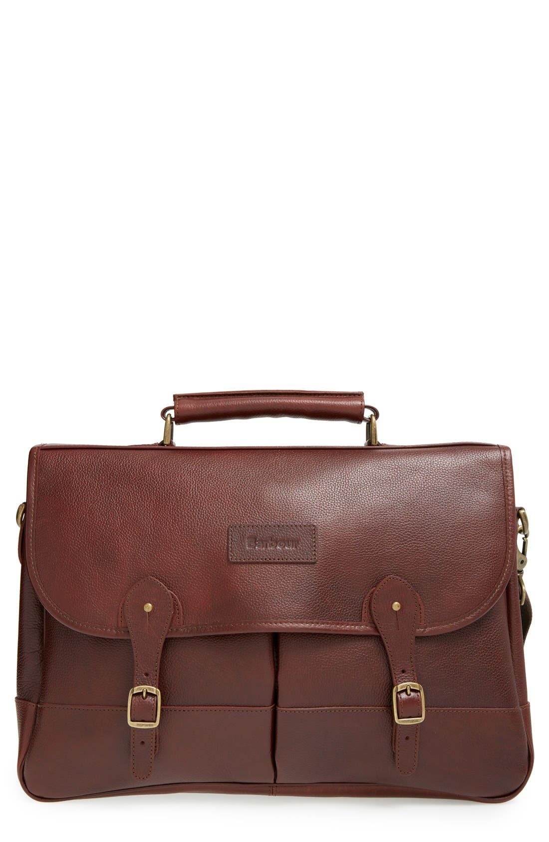 Barbour Leather Briefcase Nordstrom