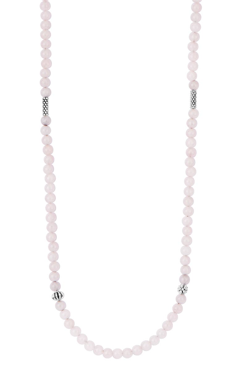 Lagos Accessories CAVIAR ICON STATION SEMIPRECIOUS STONE NECKLACE