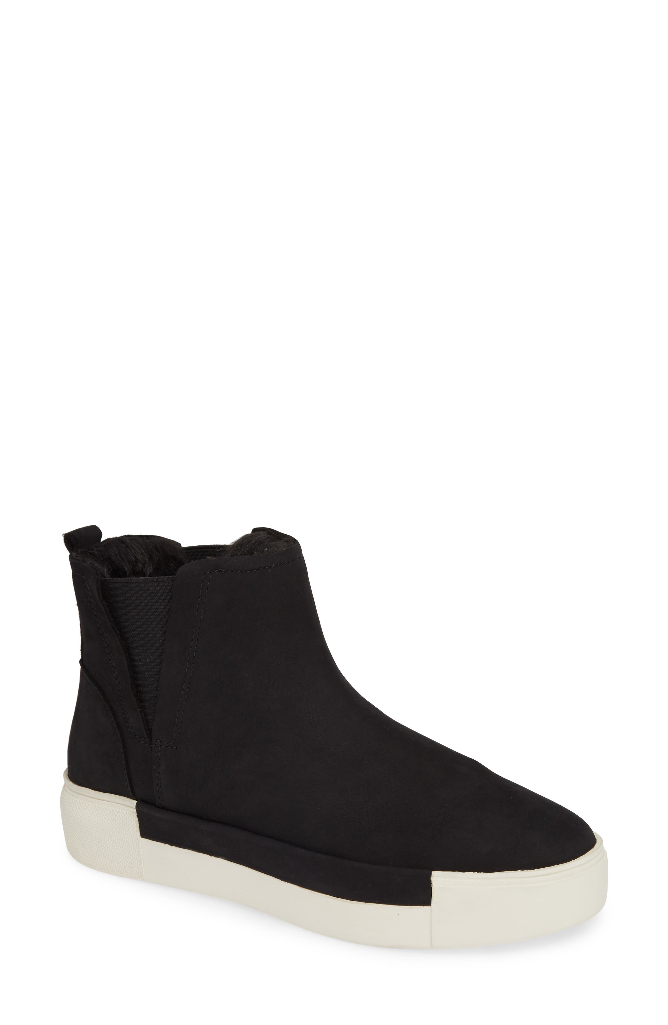 JSlides Val Faux Fur Lined Platform Sneaker (Women) | Nordstrom