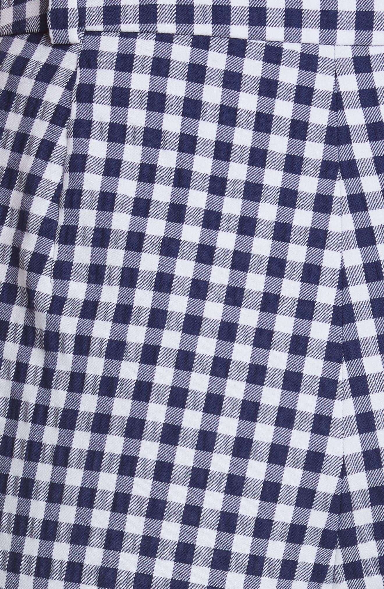 HUGO BOSS HELISY CHECK ANKLE TROUSERS