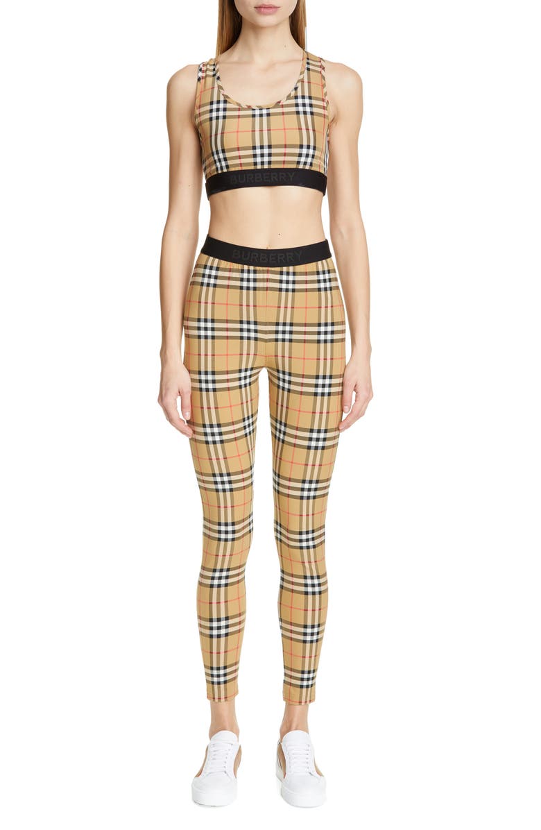 BURBERRY DALBY VINTAGE CHECK BRA,8012451