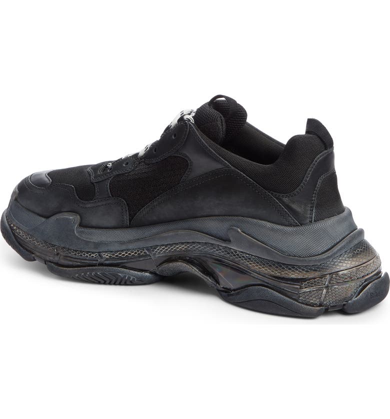 BALENCIAGA TRIPLE S CLEAR SOLE TRAINER SNEAKER,541624W09OH