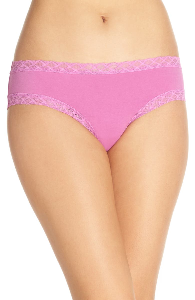 Natori Pants BLISS COTTON GIRL BRIEFS