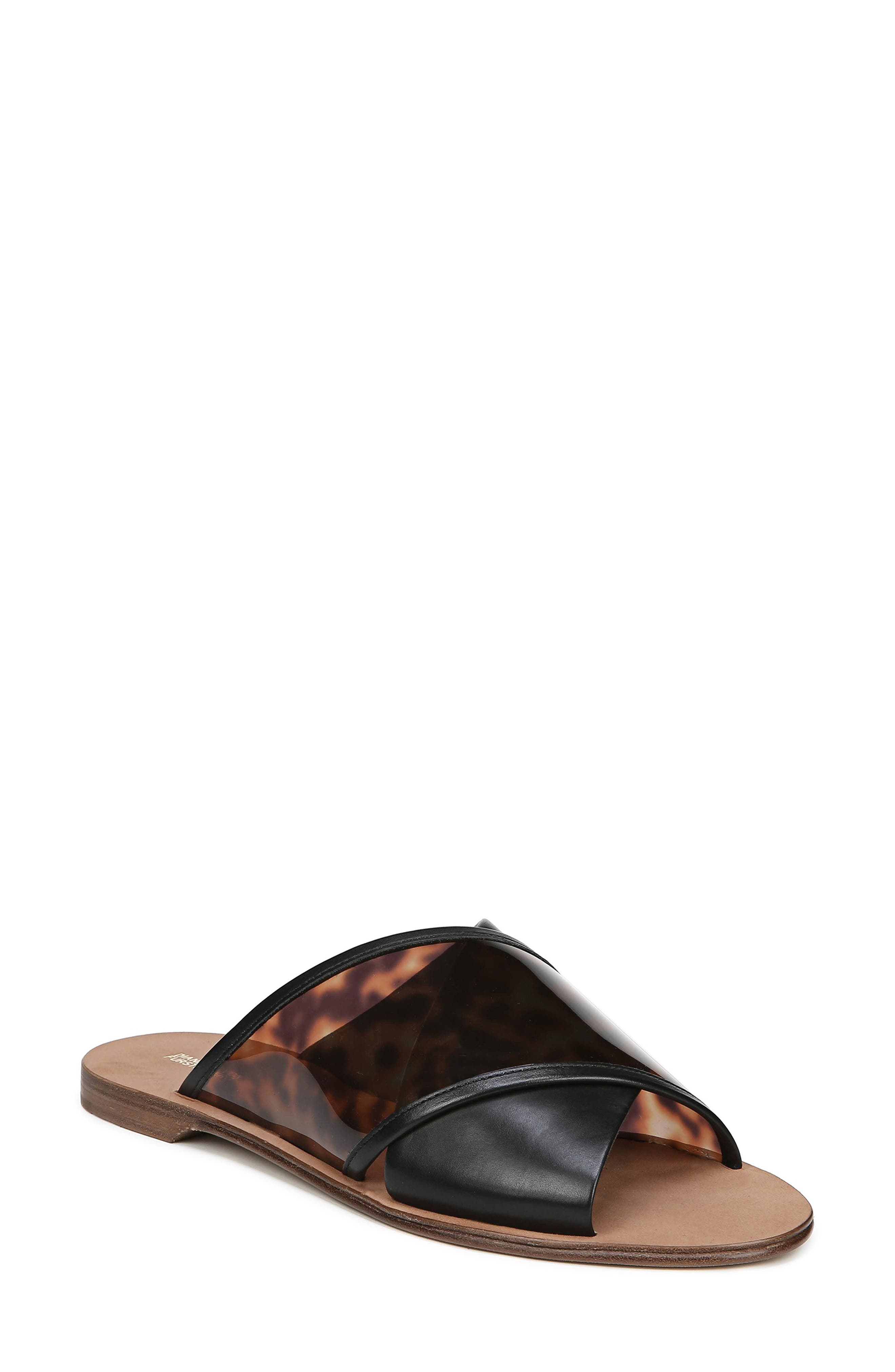Diane Von Furstenberg Bailie 4 Sandal- Black