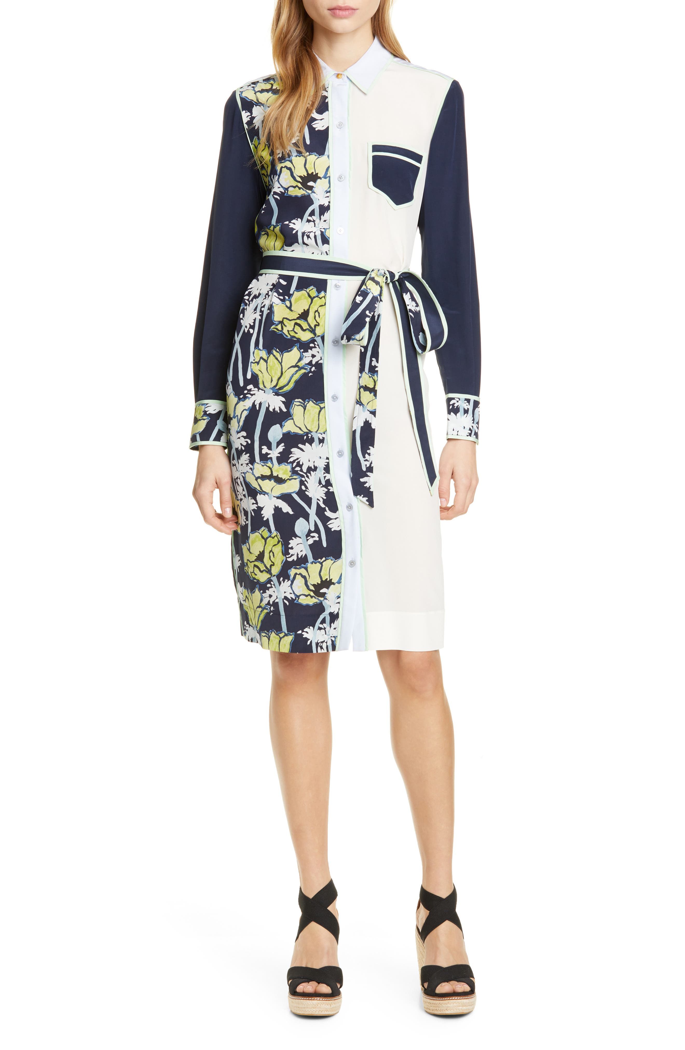 tory burch patchwork dress