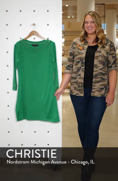 Beaded Sweater Dress
