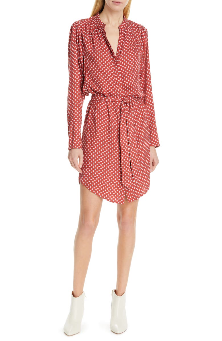 Joie Dresses MYUNE TIE WAIST SHIRTDRESS