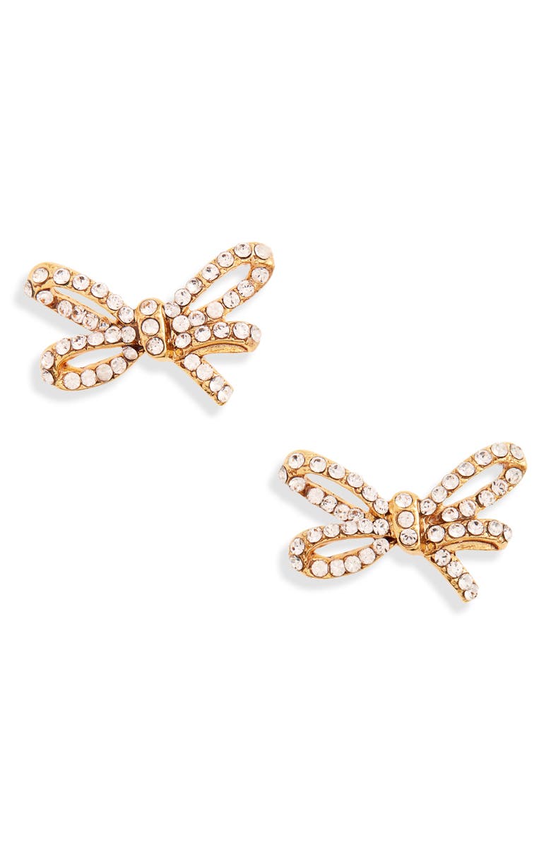 Oscar de la renta bow earrings Clearance