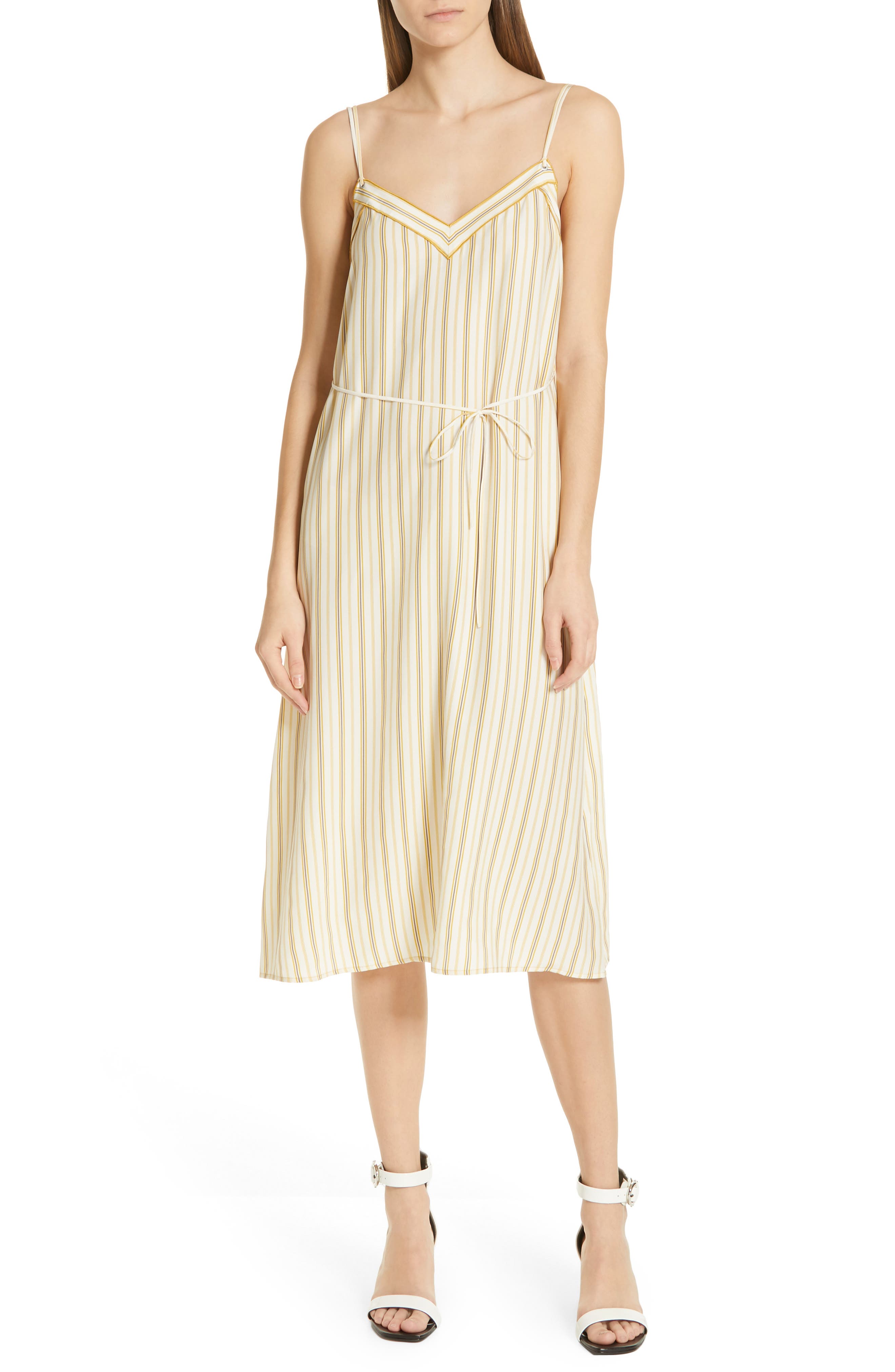 Rag & Bone Ilona Silk Midi Dress