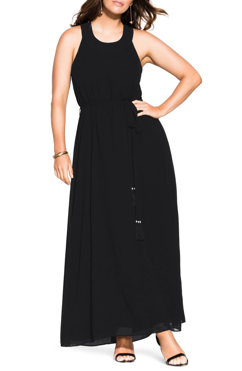 City Chic Dresses TASSEL TIE MAXI SUNDRESS