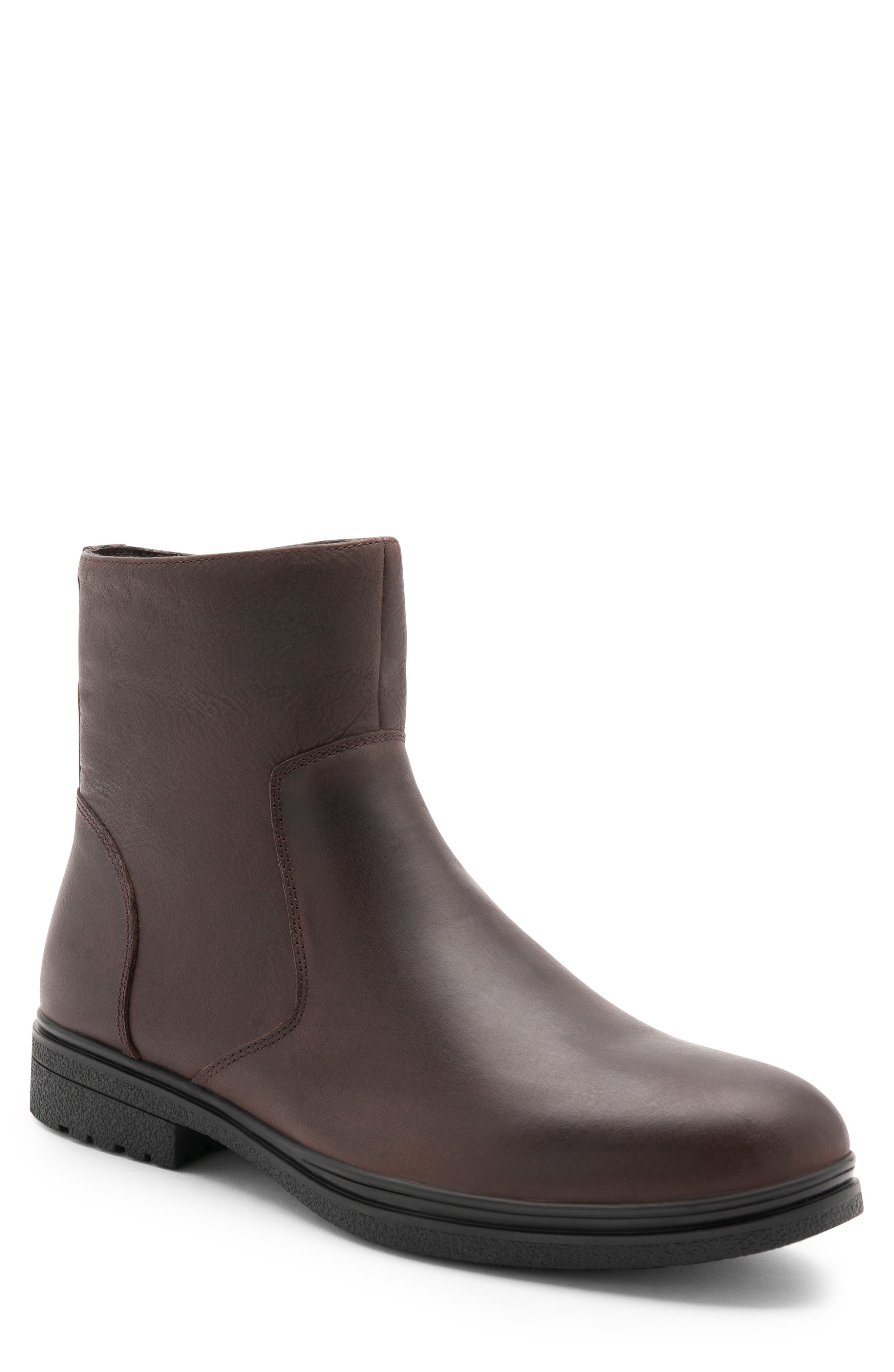 Blondo Sylvio Waterproof Zip Boot- Brown