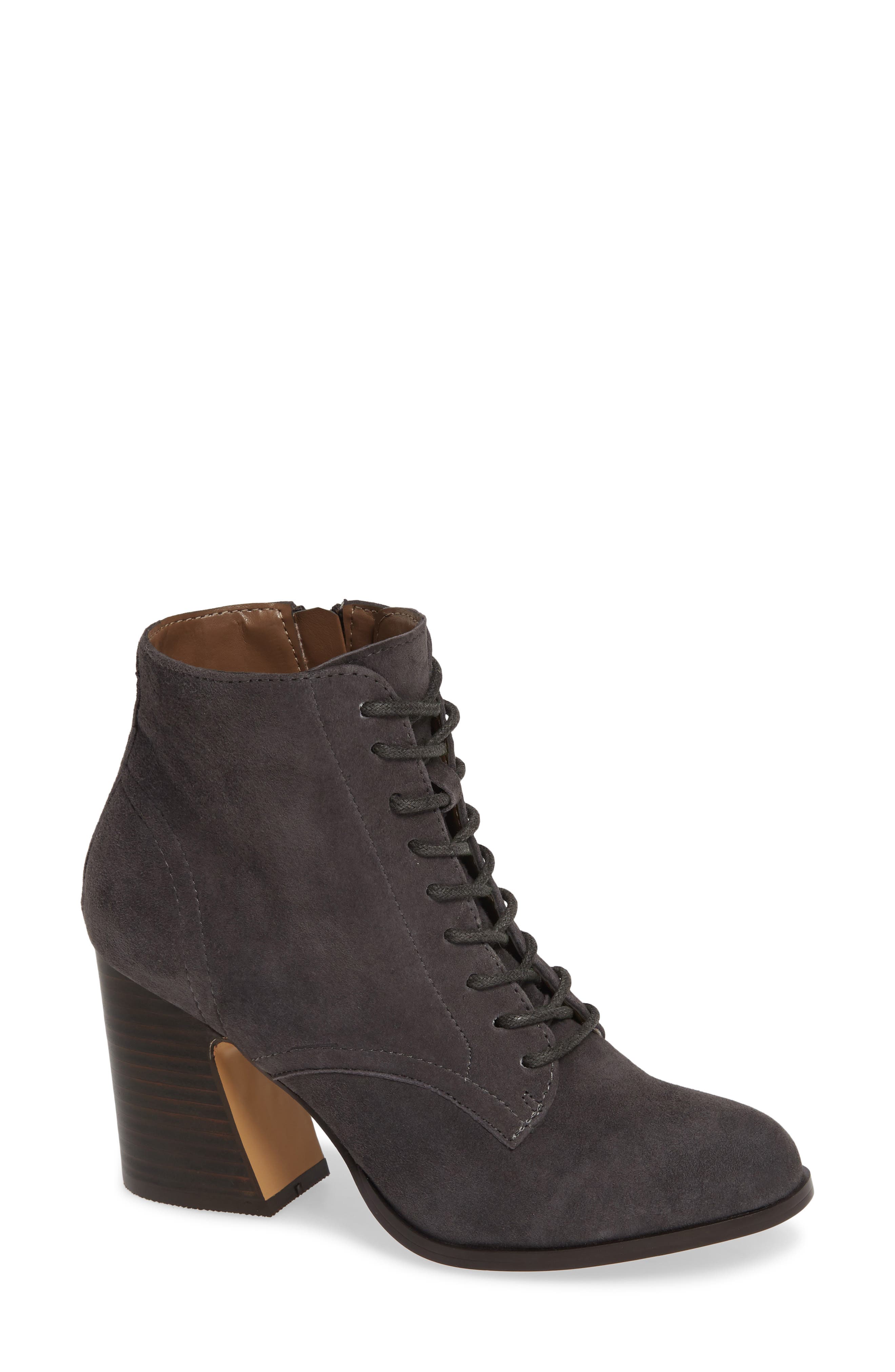 kensie Smith LaceUp Bootie (Women) Nordstrom