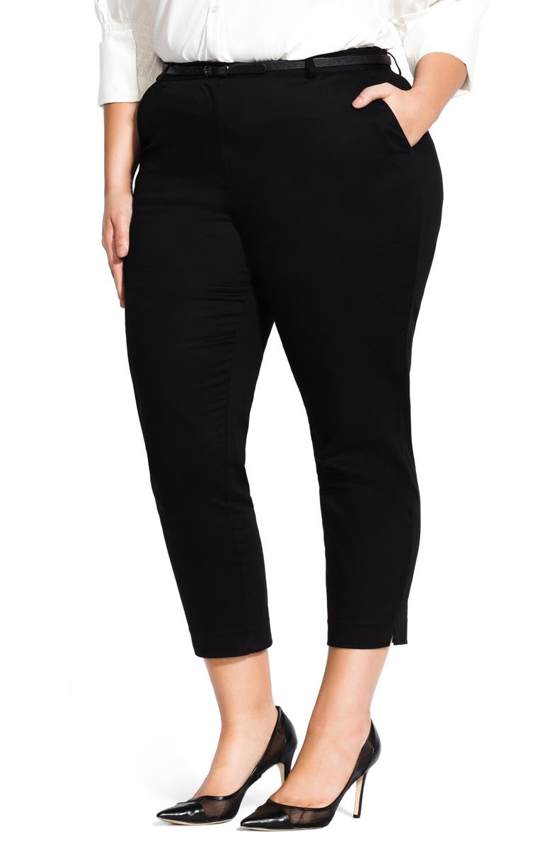 City Chic Desire Crop Pants (Plus Size) | Nordstrom