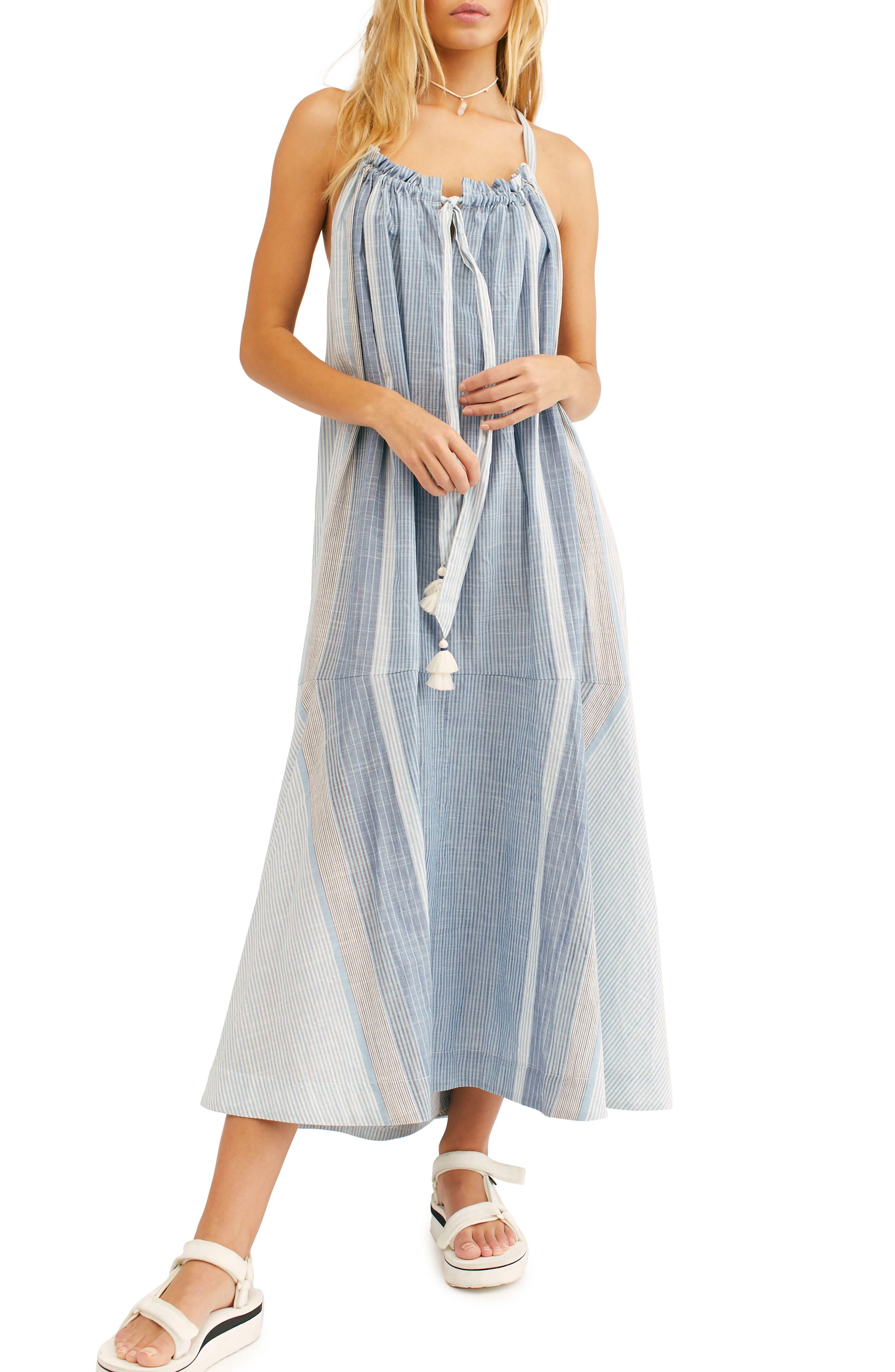 Endless Summer By Free People Paradise Maxi Dress, Blue