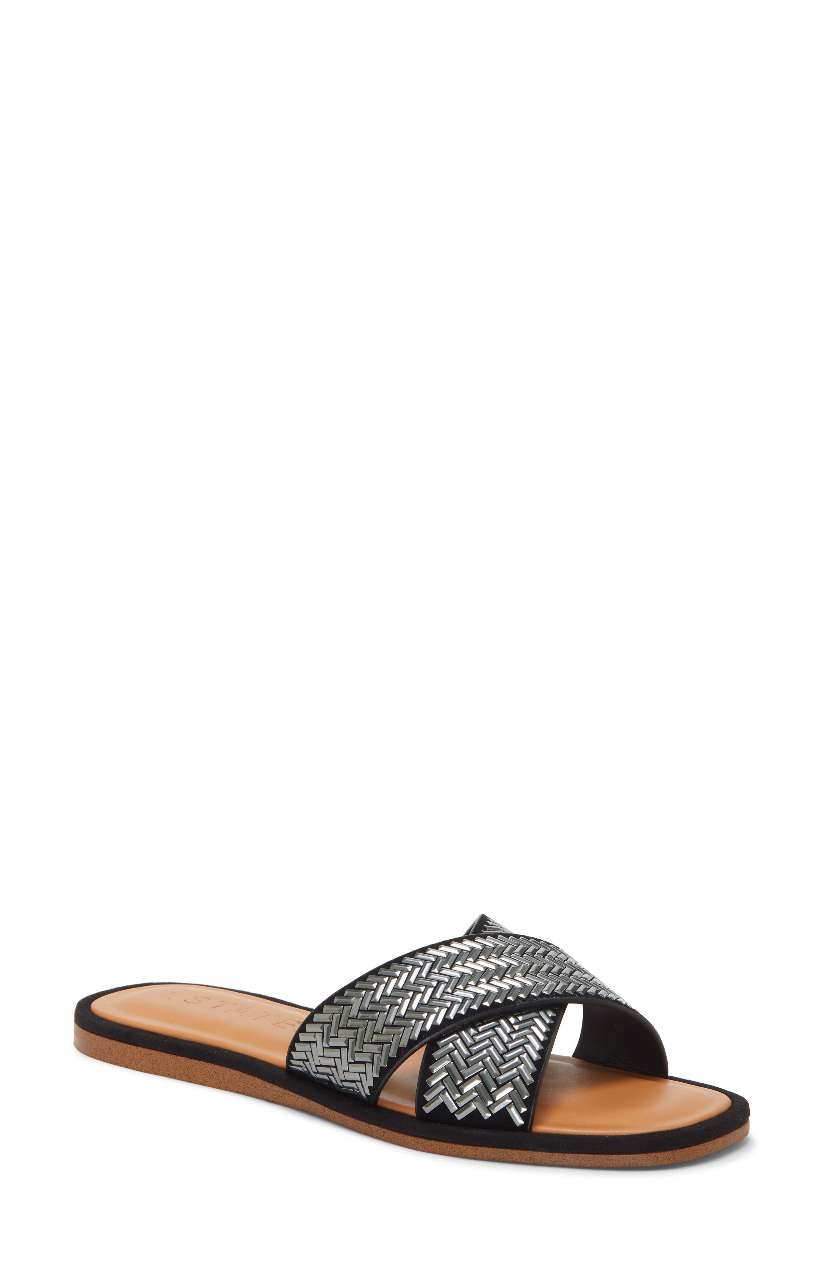 1.state Gelsey Slide Sandal- Black