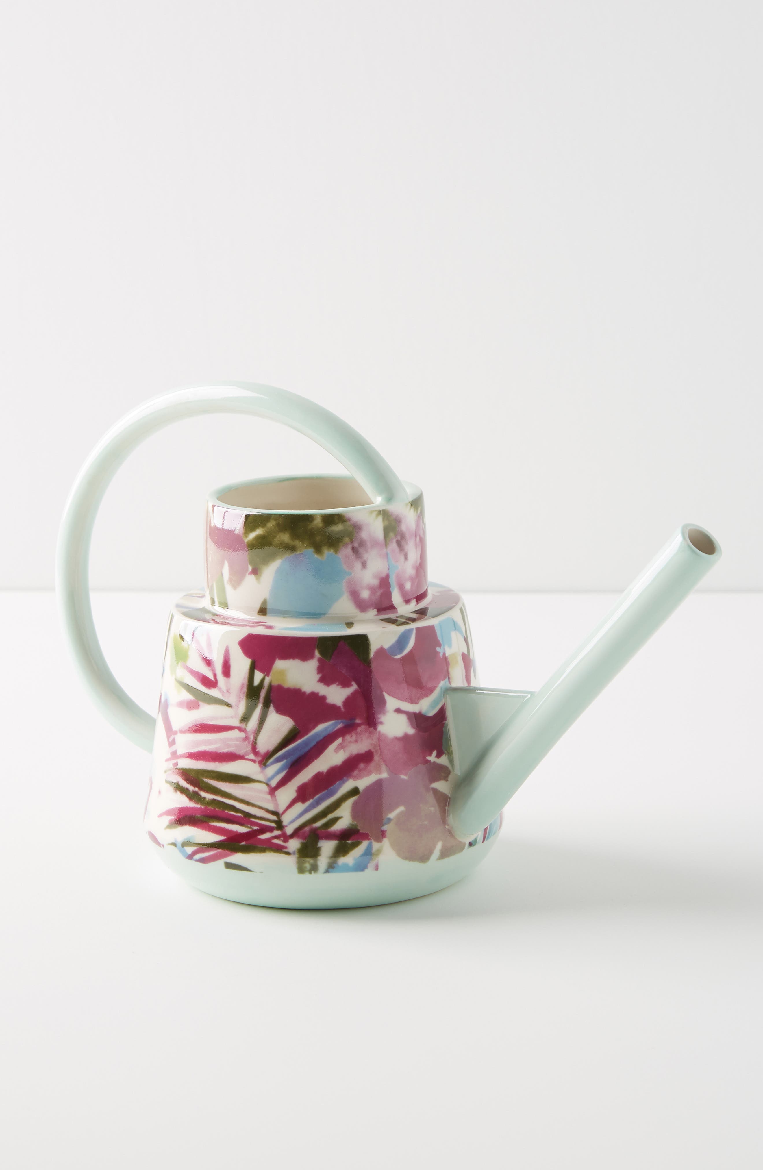 ANTHROPOLOGIE Jorgina Watering Can, Main, color, MULTI