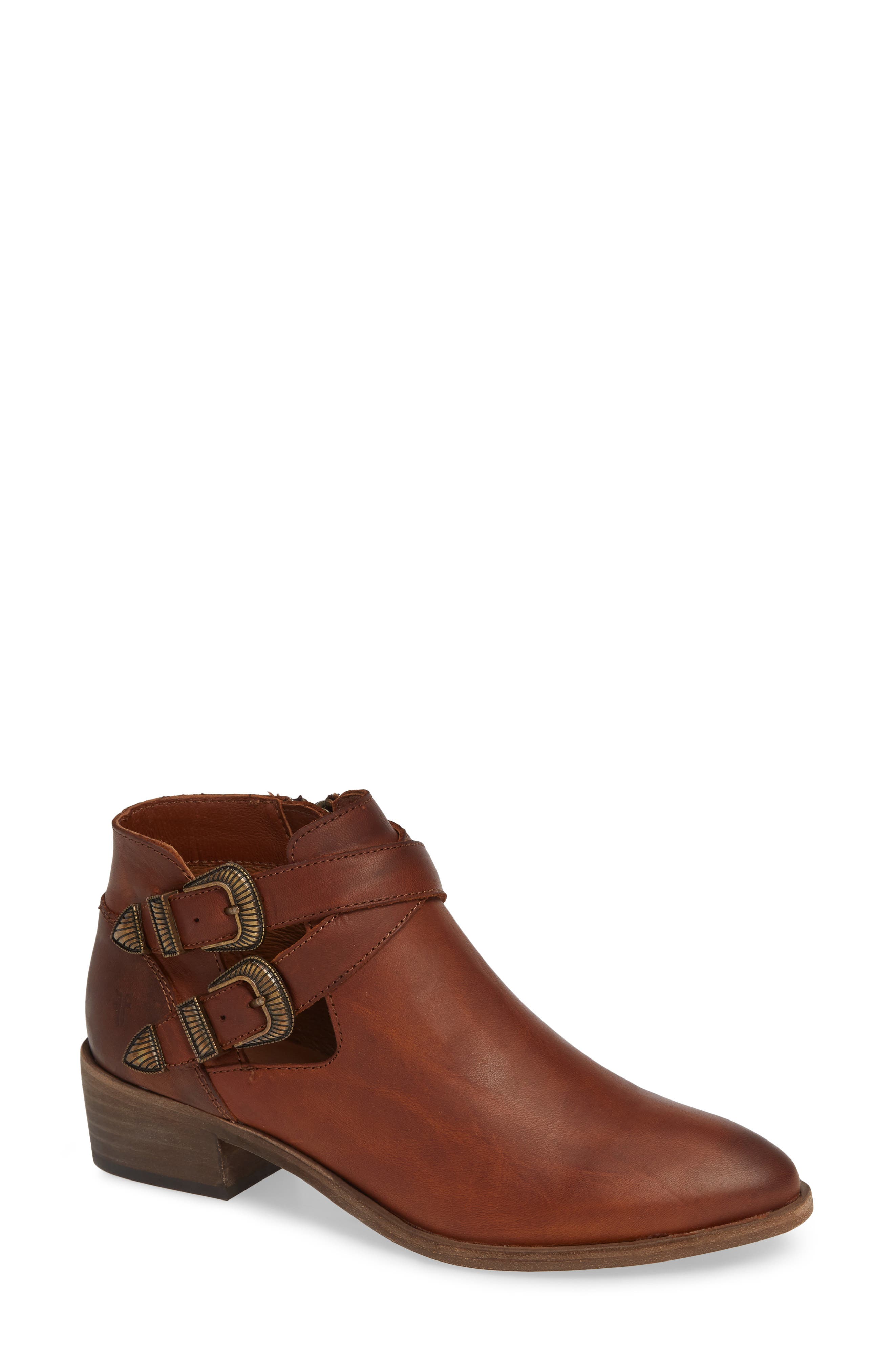 Frye Ray Western Bootie, Brown