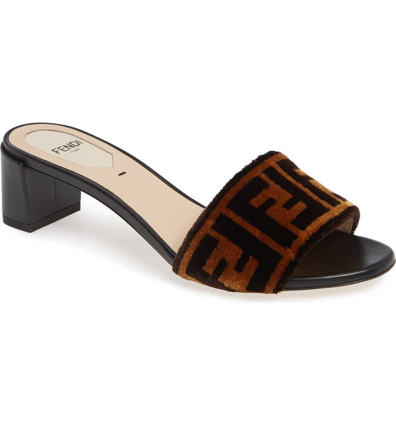 Fendi Logo Slide Sandal (Women) | Nordstrom