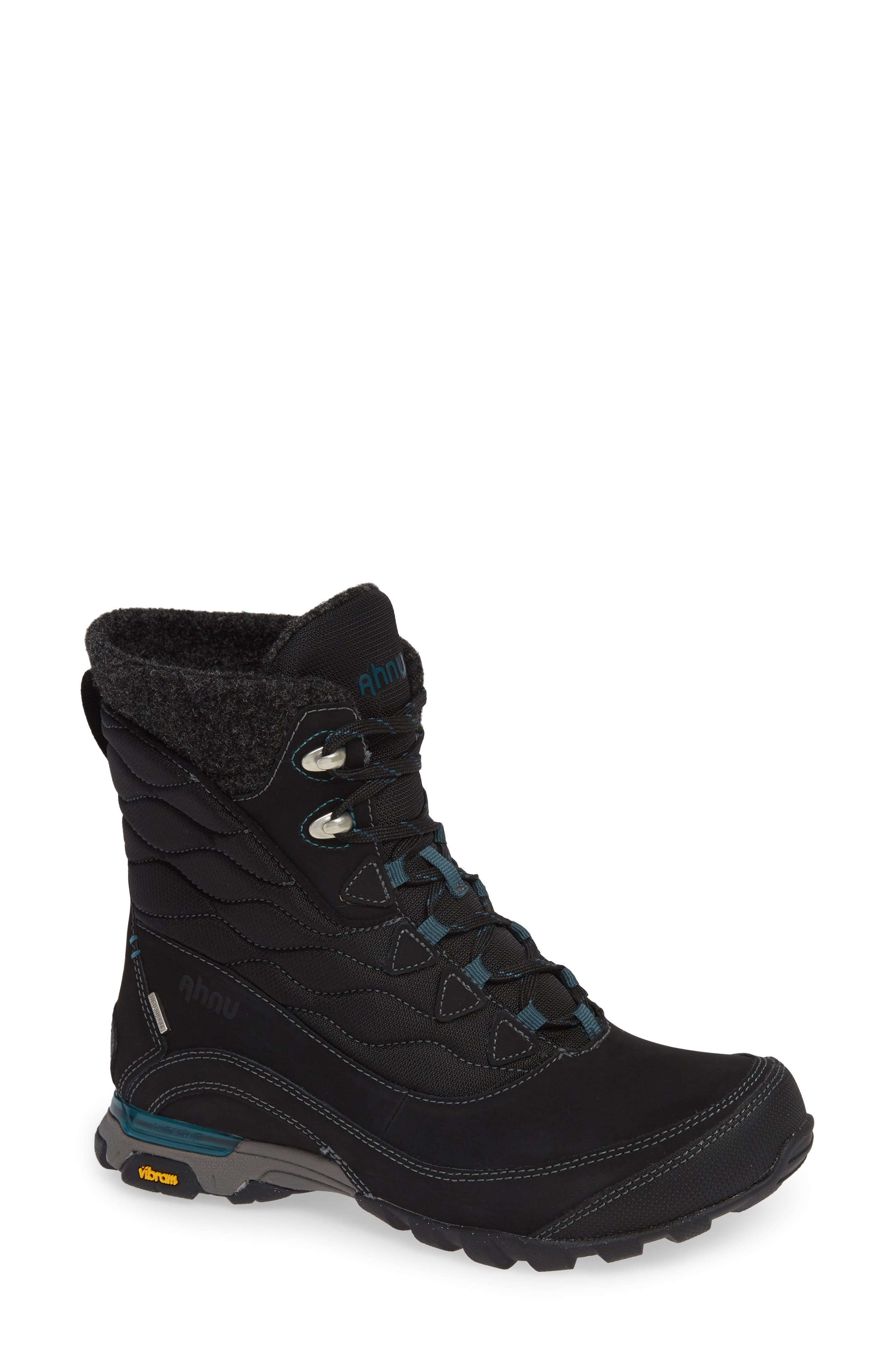 Ahnu By Teva Sugarfrost Insulated Waterproof Boot, Black