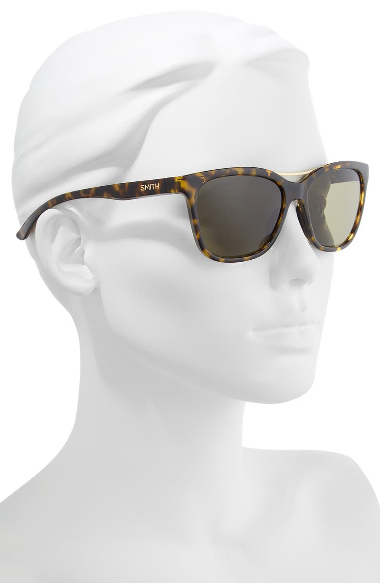 SMITH CAVALIER 55MM CHROMAPOP(TM) CAT EYE SUNGLASSES,201928P65561H