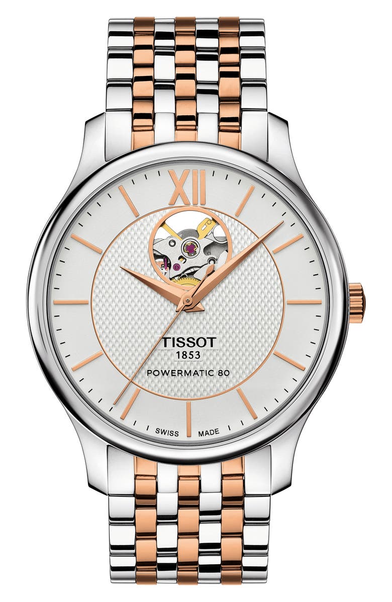 Tissot Watches TRADITION BRACELET WATCH, 40MM