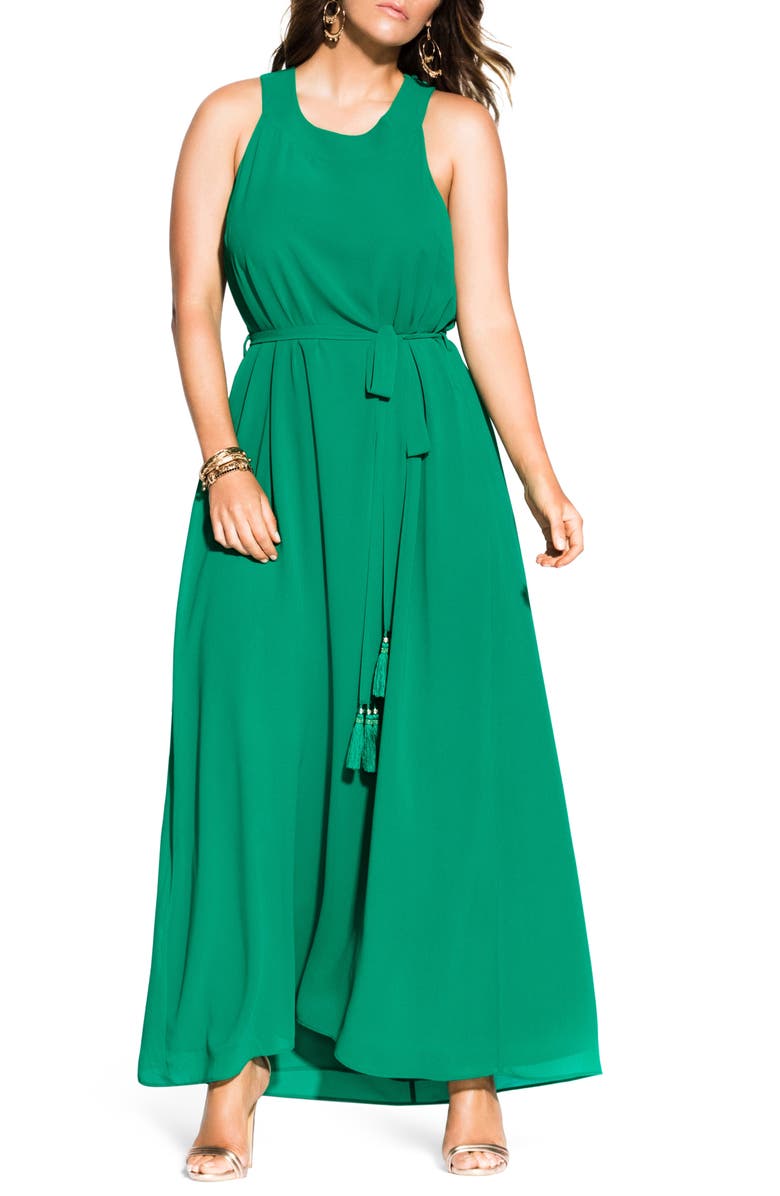 City Chic Dresses TASSEL TIE MAXI SUNDRESS