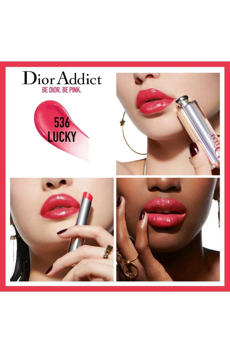 Dior Addict Stellar Shine Lipstick 536 Lucky 0.11 Oz/ 3.2 G