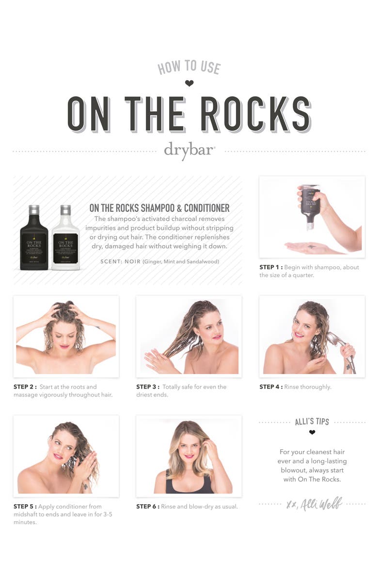 DRYBAR ON THE ROCKS CLARIFYING CHARCOAL SHAMPOO, 8.5 oz,900-2010-1