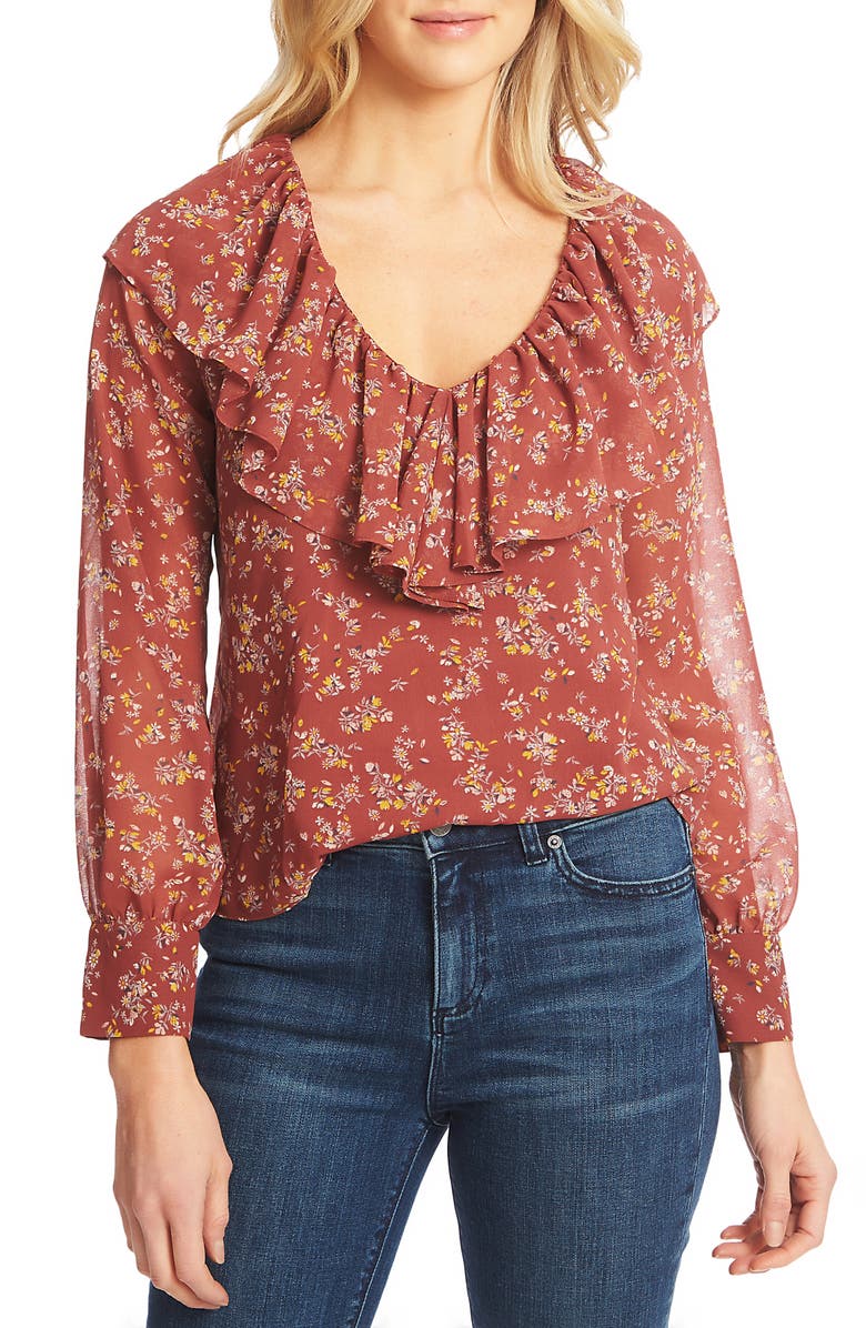 1.STATE Heritage Bouquet Blouse | Nordstrom