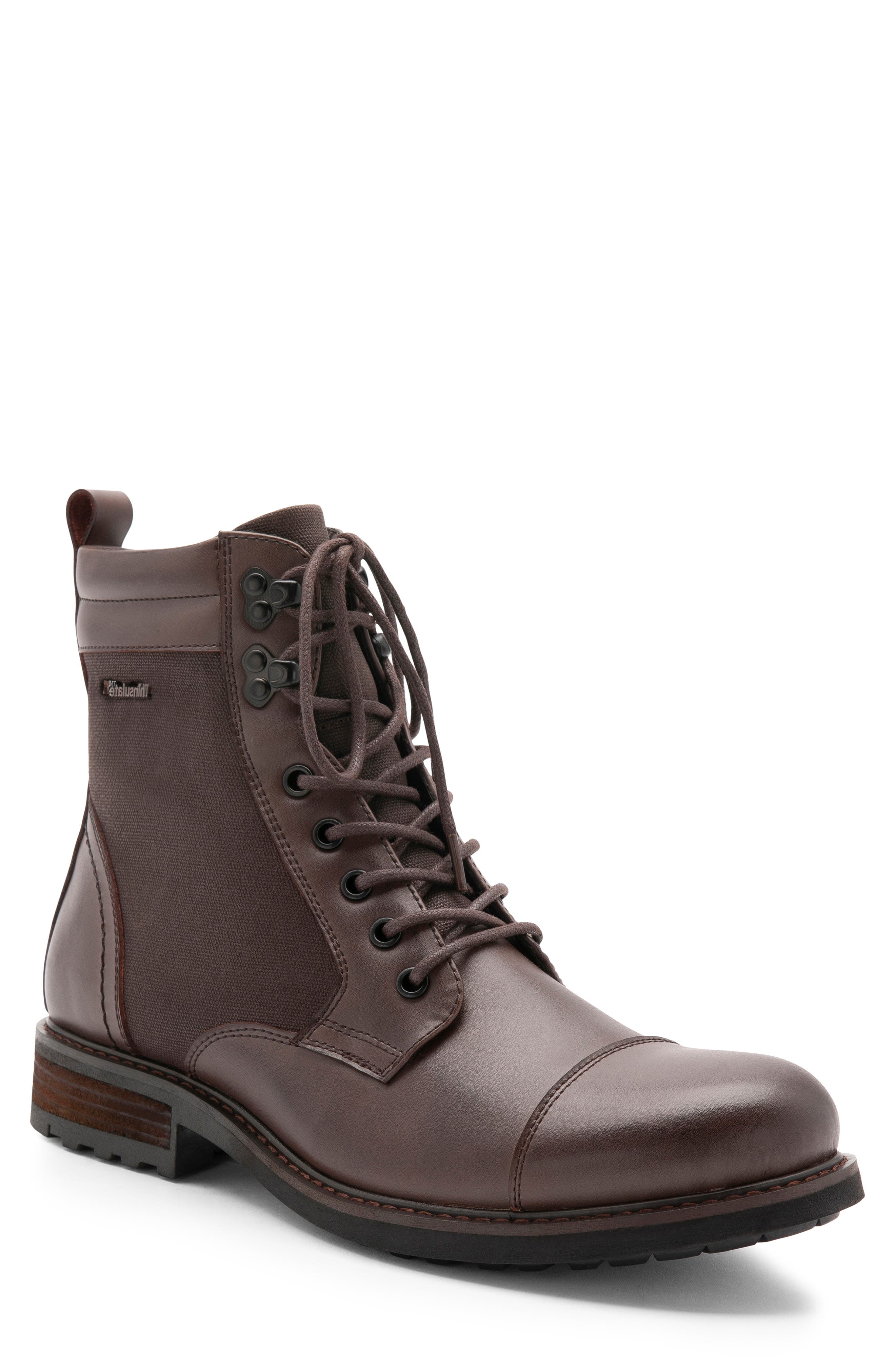 Blondo Paxton Waterproof Cap Toe Boot, Brown