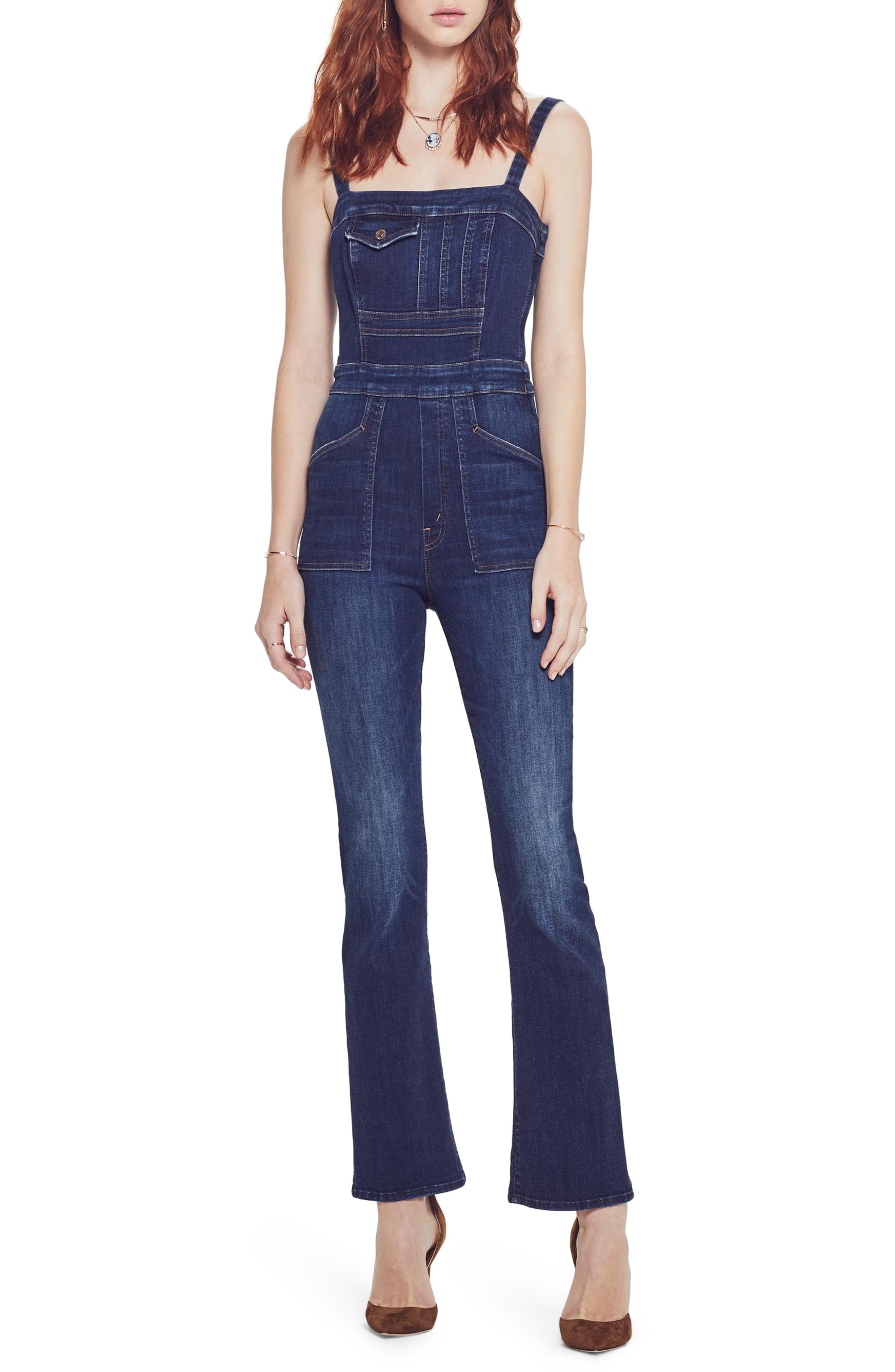 Pocket Hustler Denim Overalls 