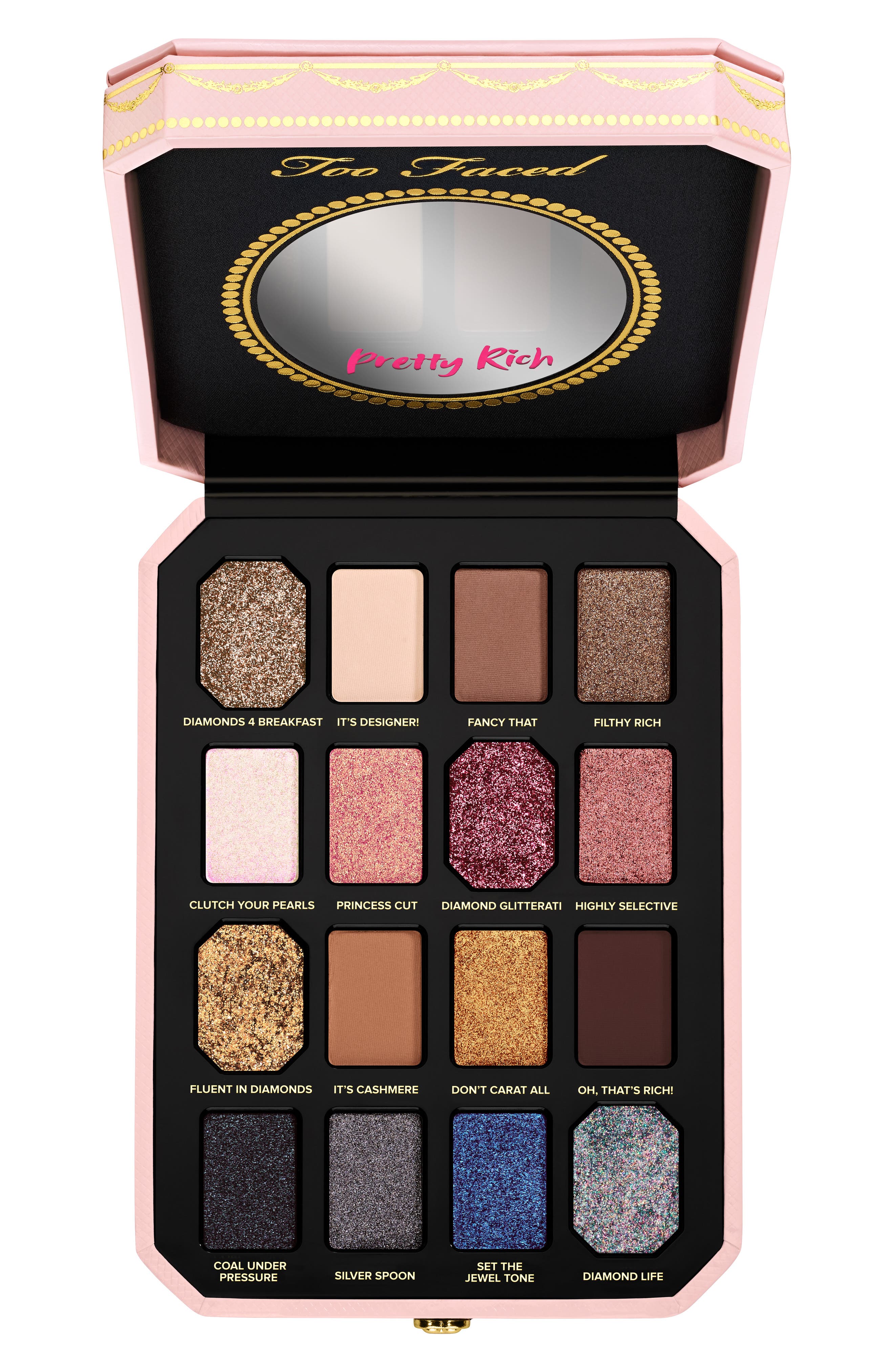 Too Faced Pretty Rich Diamond Light Eyeshadow Palette Nordstrom