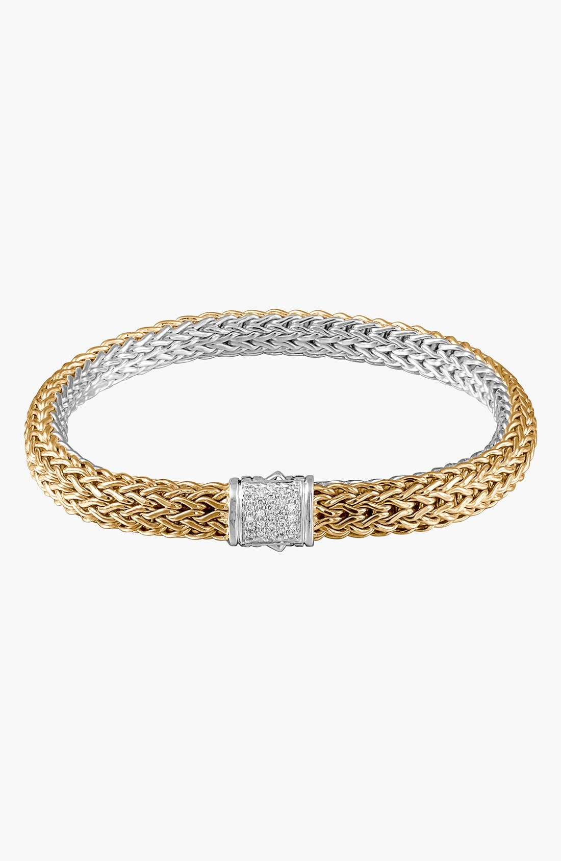 John Hardy 'Classic Chain' Diamond TwoTone Bracelet Nordstrom