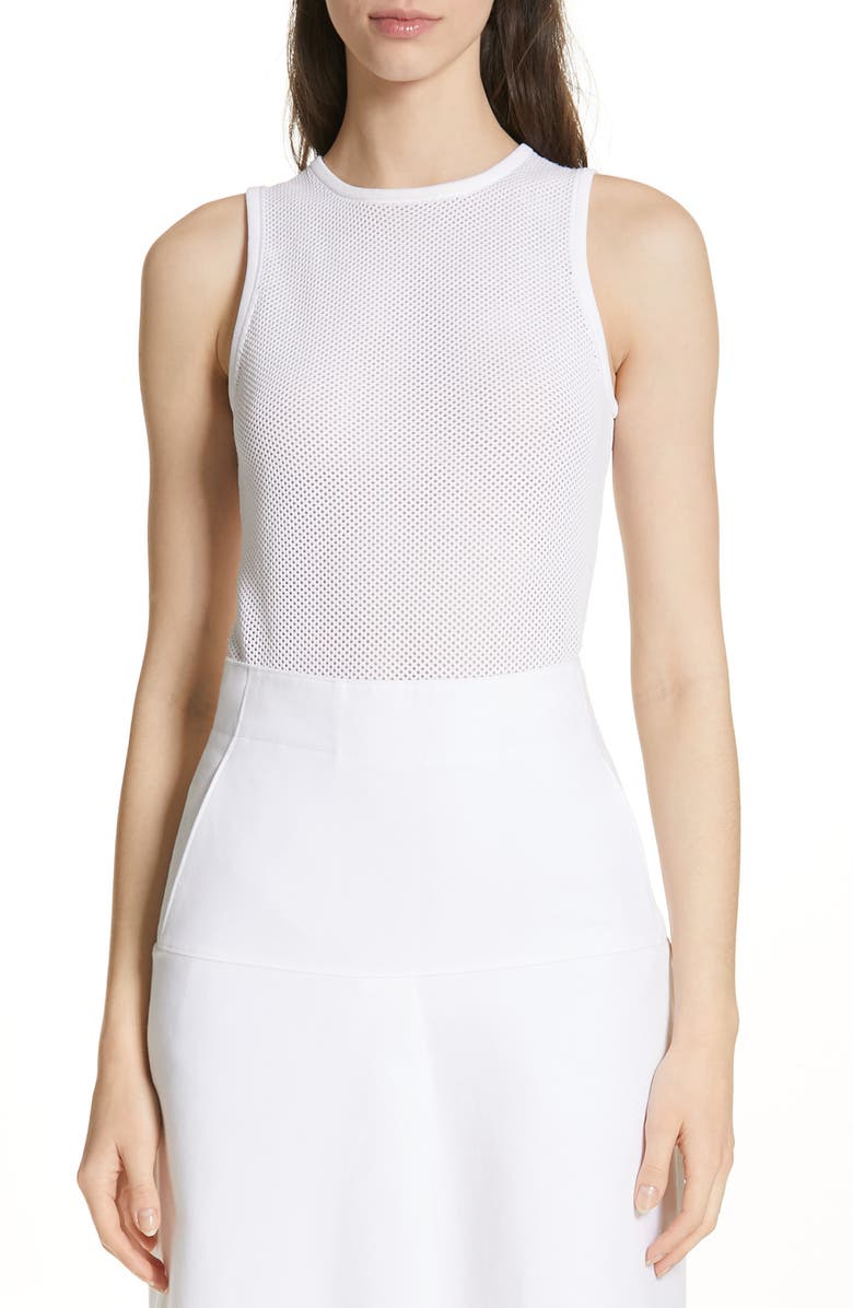 Tibi Suits TECH MESH BODYSUIT