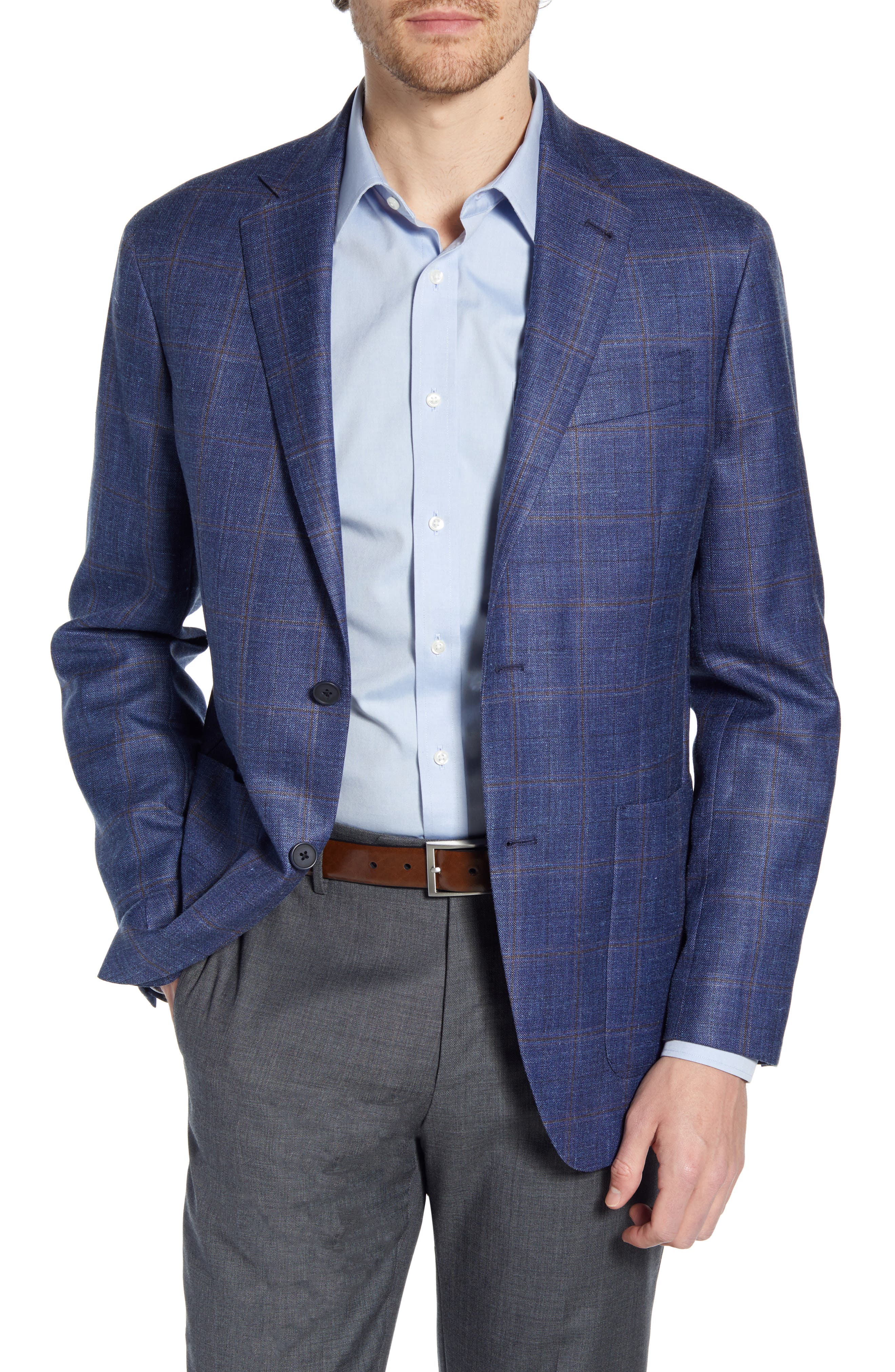 Nordstrom Men's Shop Trim Fit Wool Blend Sport Coat Nordstrom