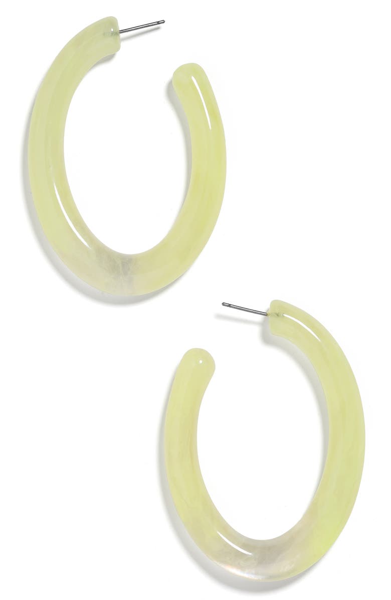 Baublebar Accessories SELENNE OVAL HOOP EARRINGS