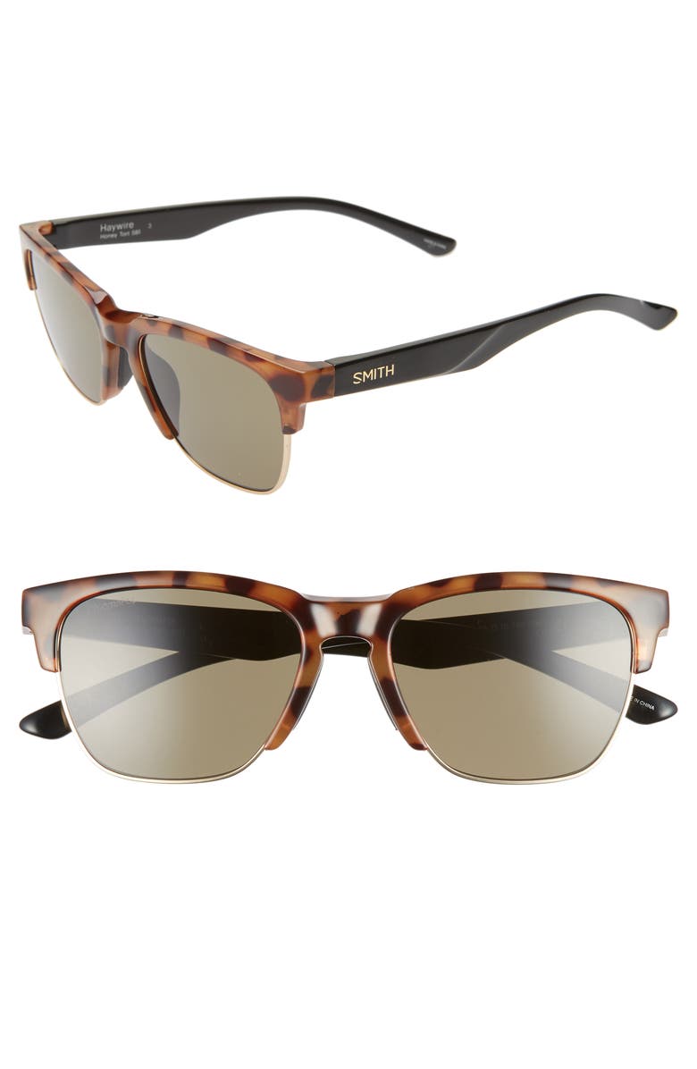 SMITH HAYWIRE 55MM CHROMAPOP(TM) SUNGLASSES,201518F4555DU