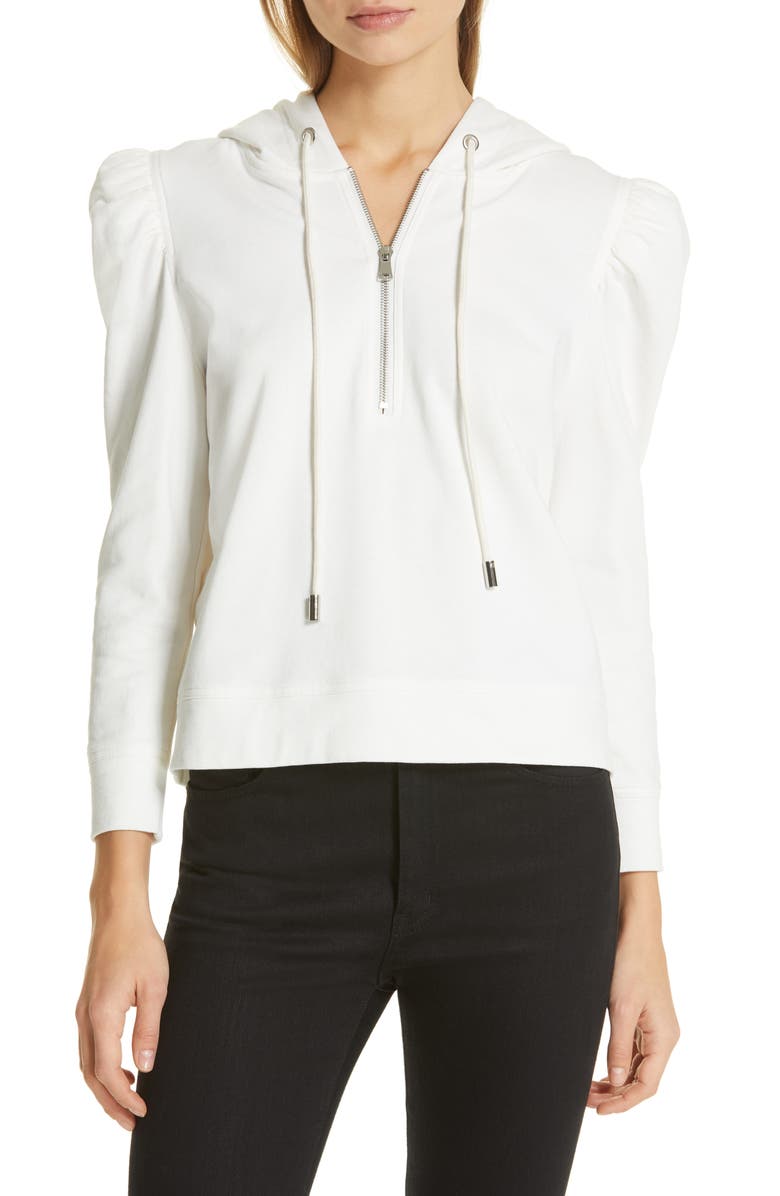 Robert Rodriguez Tops GWEN PUFF SHOULDER HOODIE