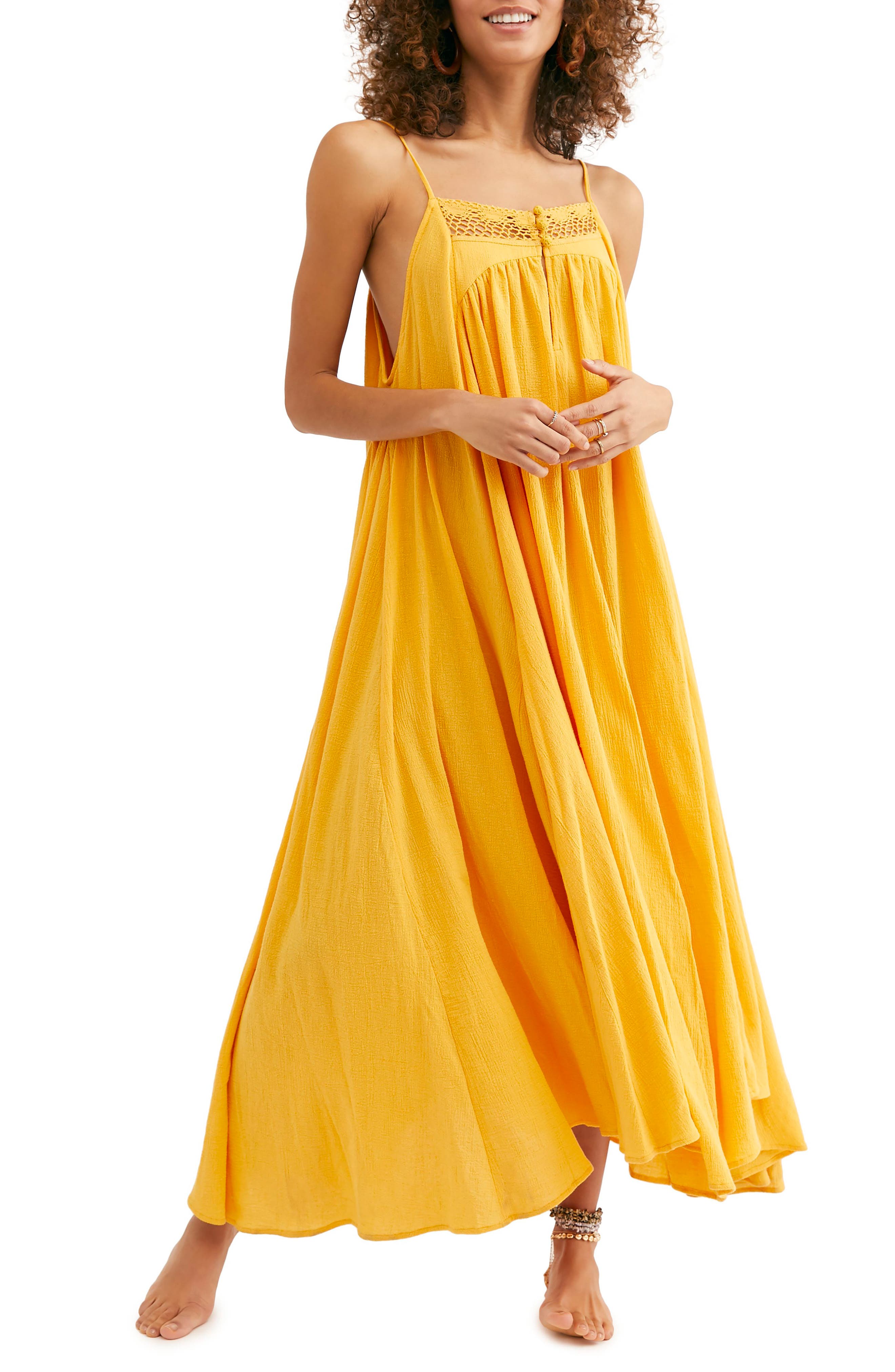 Endless Summer By Free People Mancora Maxi Dress, Orange