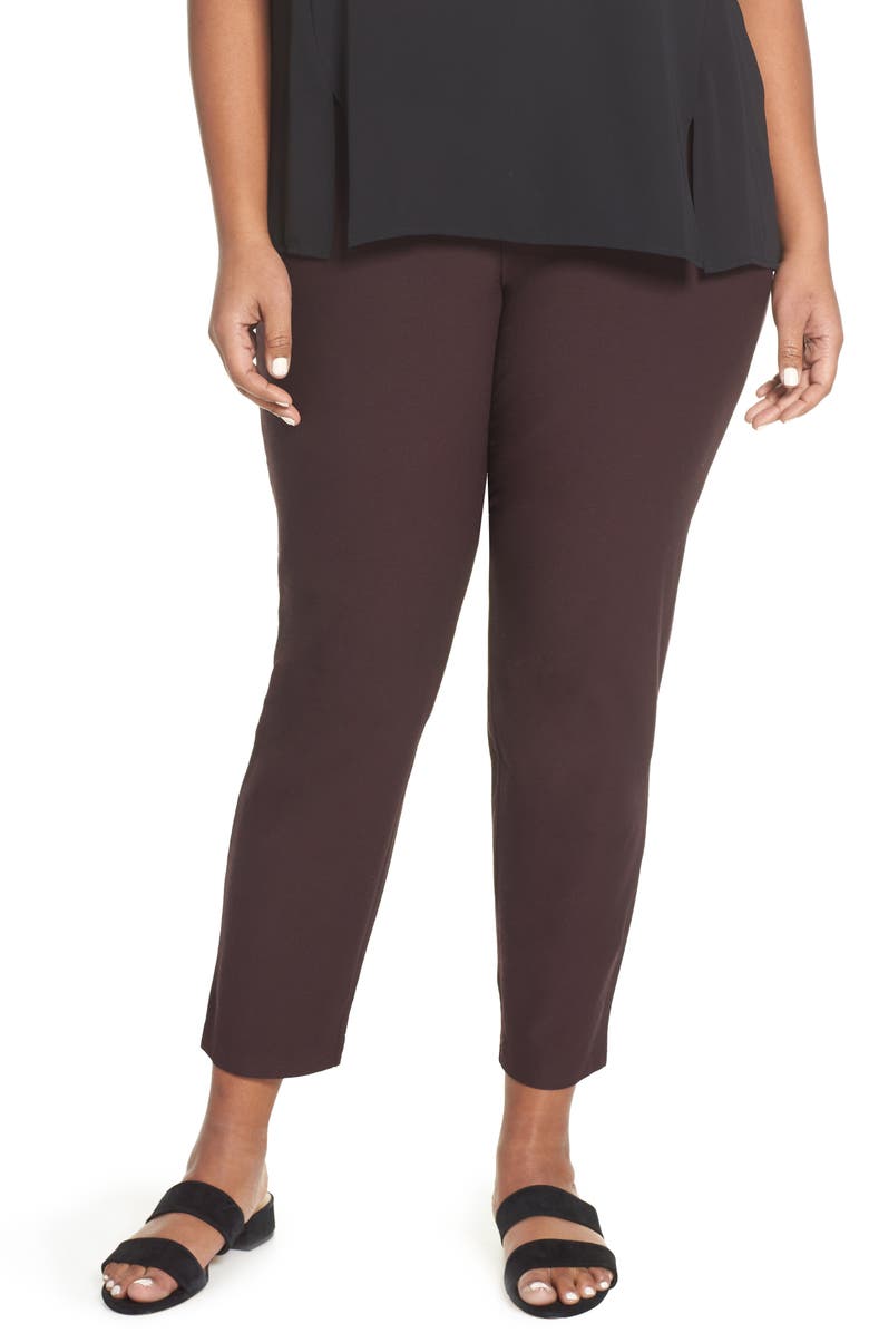Eileen Fisher Slim Ankle Pants (Plus Size) | Nordstrom