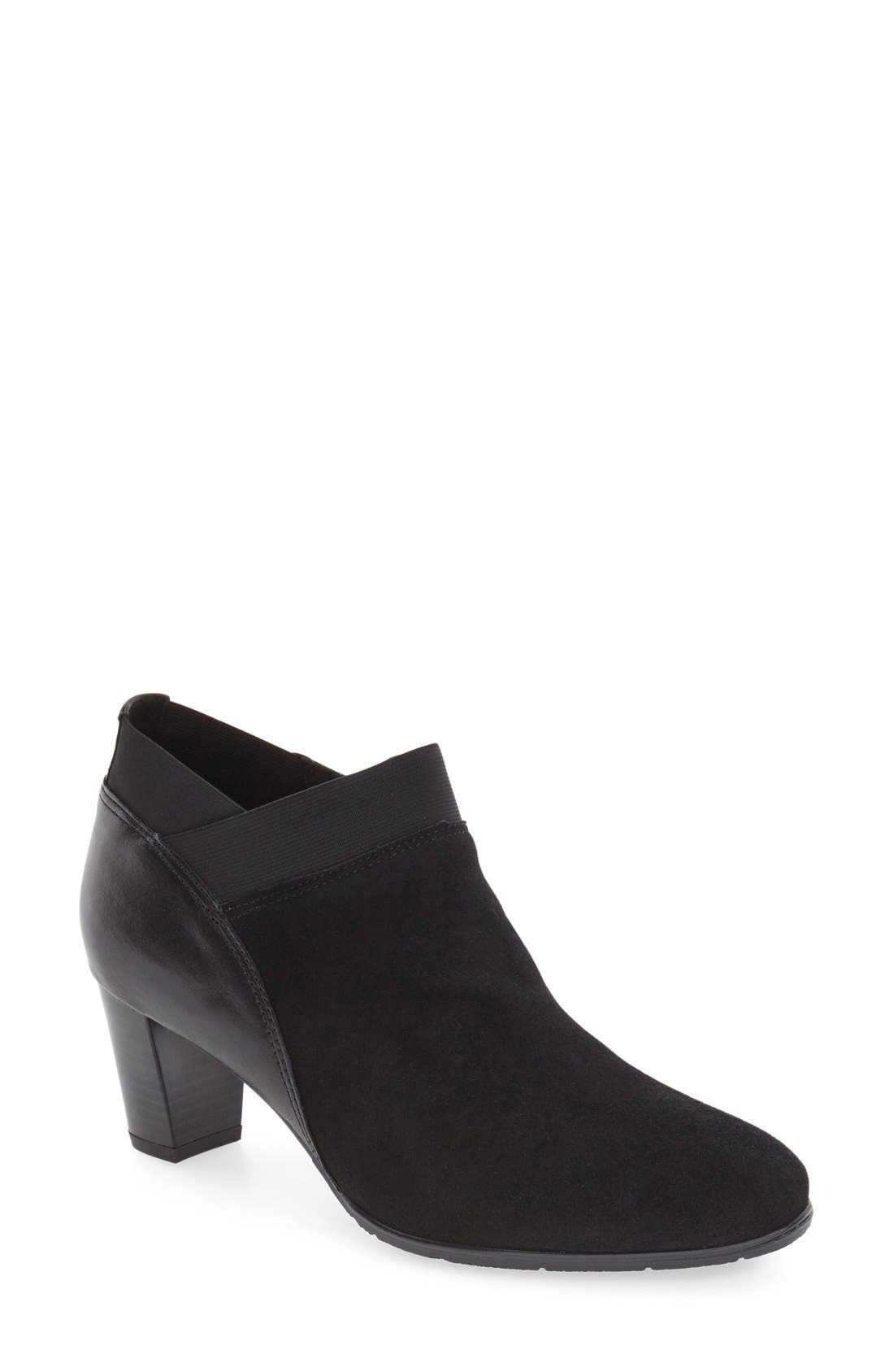 ara 'Torrence' Almond Toe Zip Bootie (Women) Nordstrom