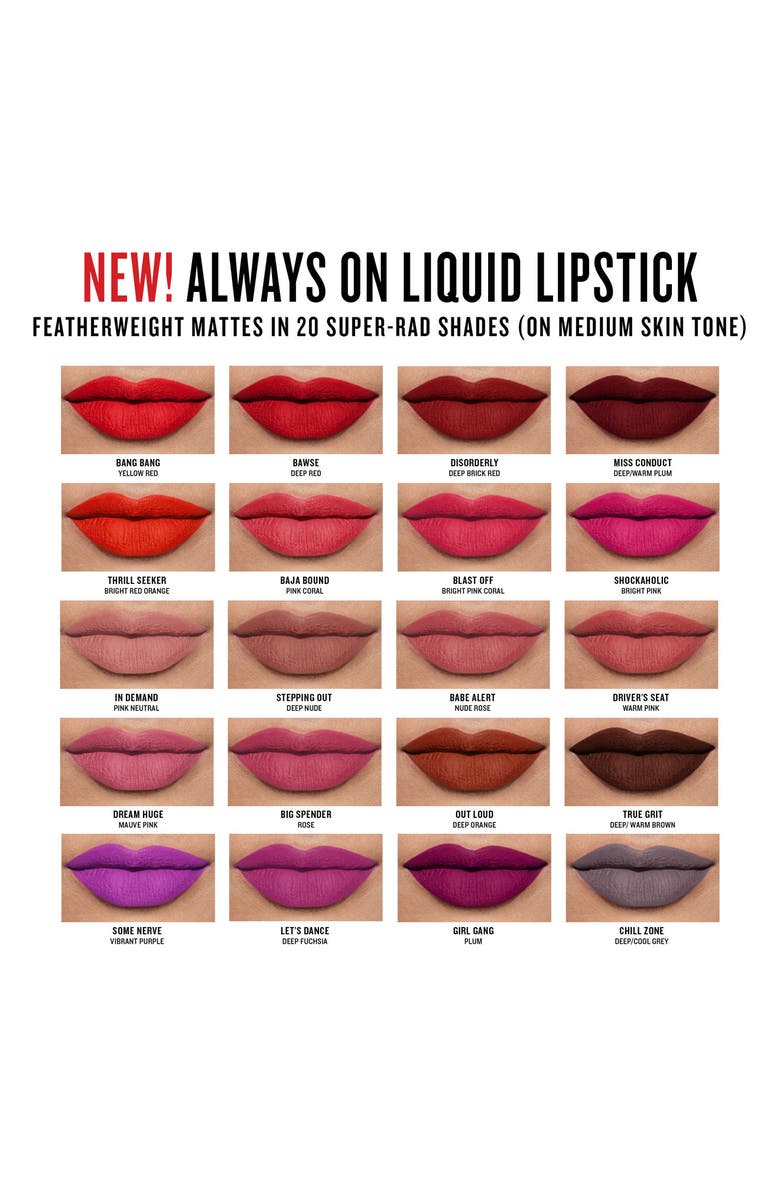 SMASHBOX ALWAYS ON MATTE LIQUID LIPSTICK,C2NP