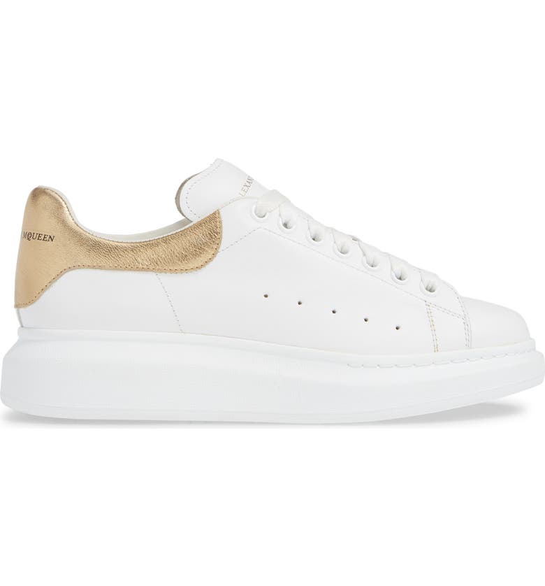 ALEXANDER MCQUEEN OVERSIZE LOW TOP SNEAKER,553761WHGP0