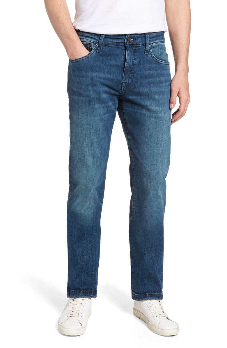 Mavi Jeans Marcus Slim Straight Leg Jeans (Mid Tonal Williamsburg ...