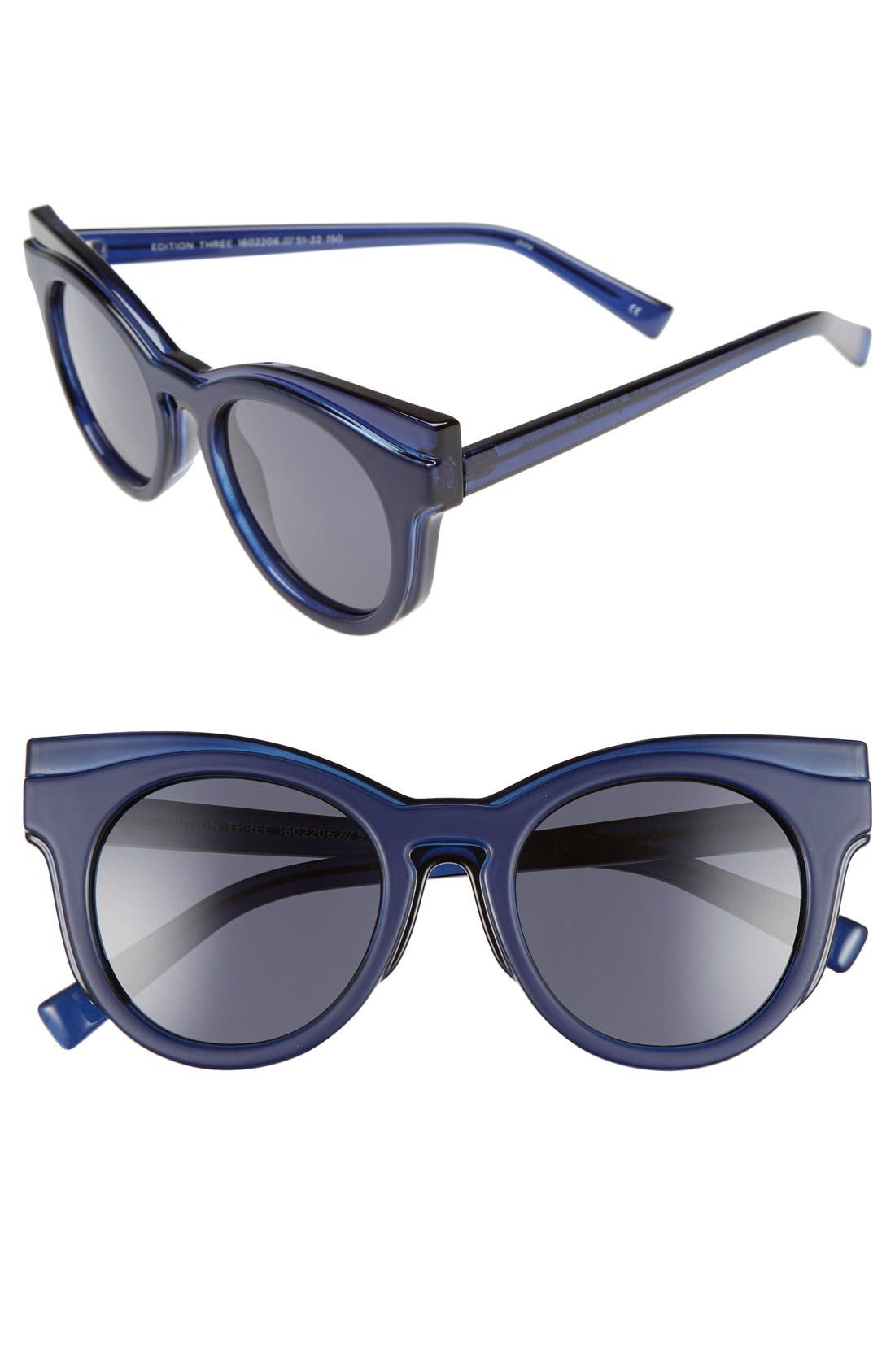 Le Specs 'Edition Three' 51mm Cat Eye Sunglasses Nordstrom