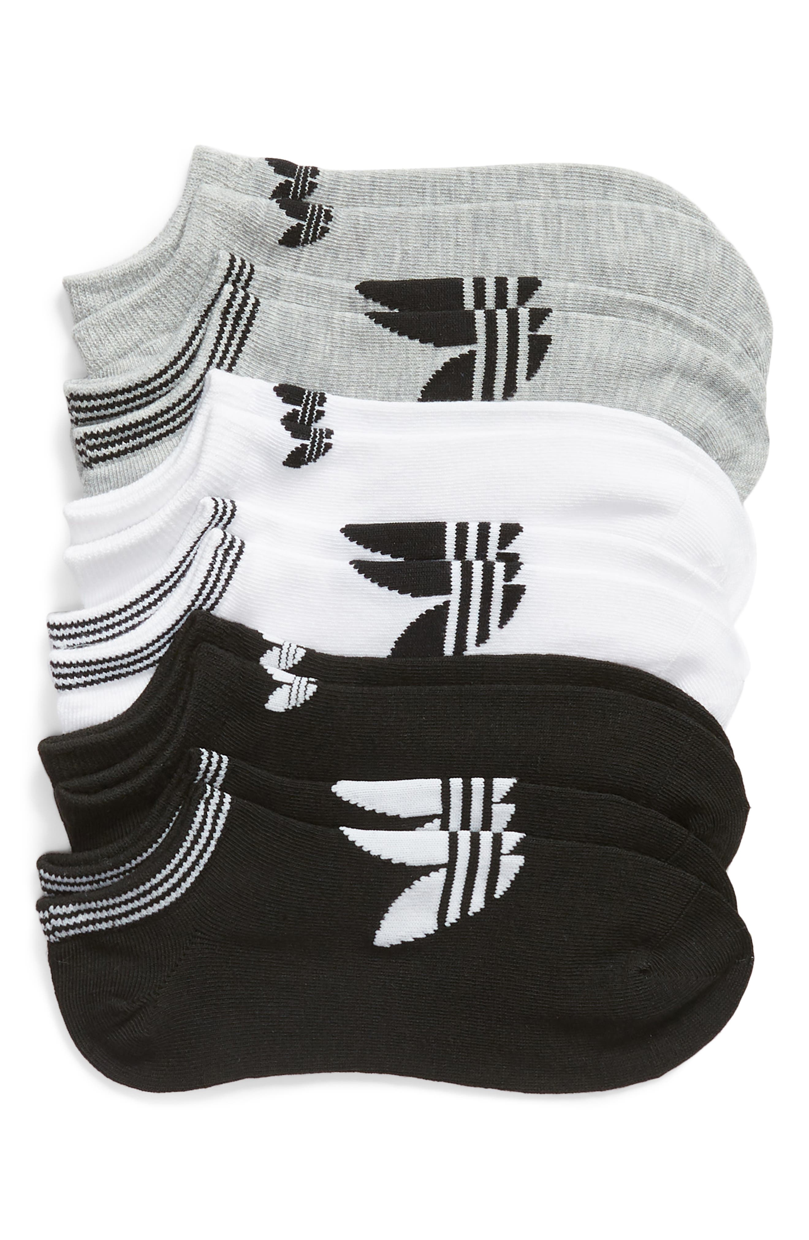 adidas 6Pack NoShow Socks Nordstrom