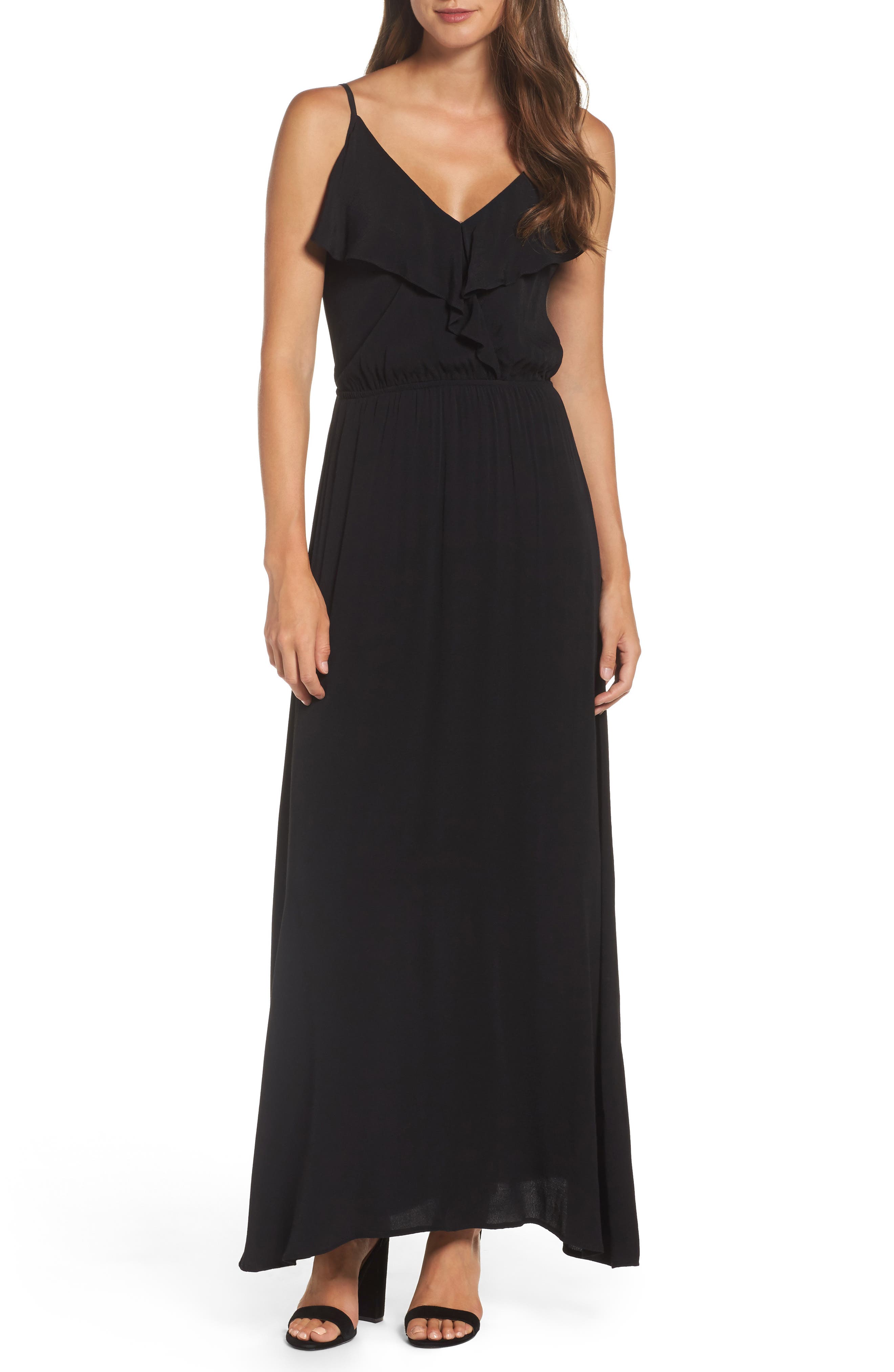 Fraiche By J Blouson Maxi Dress