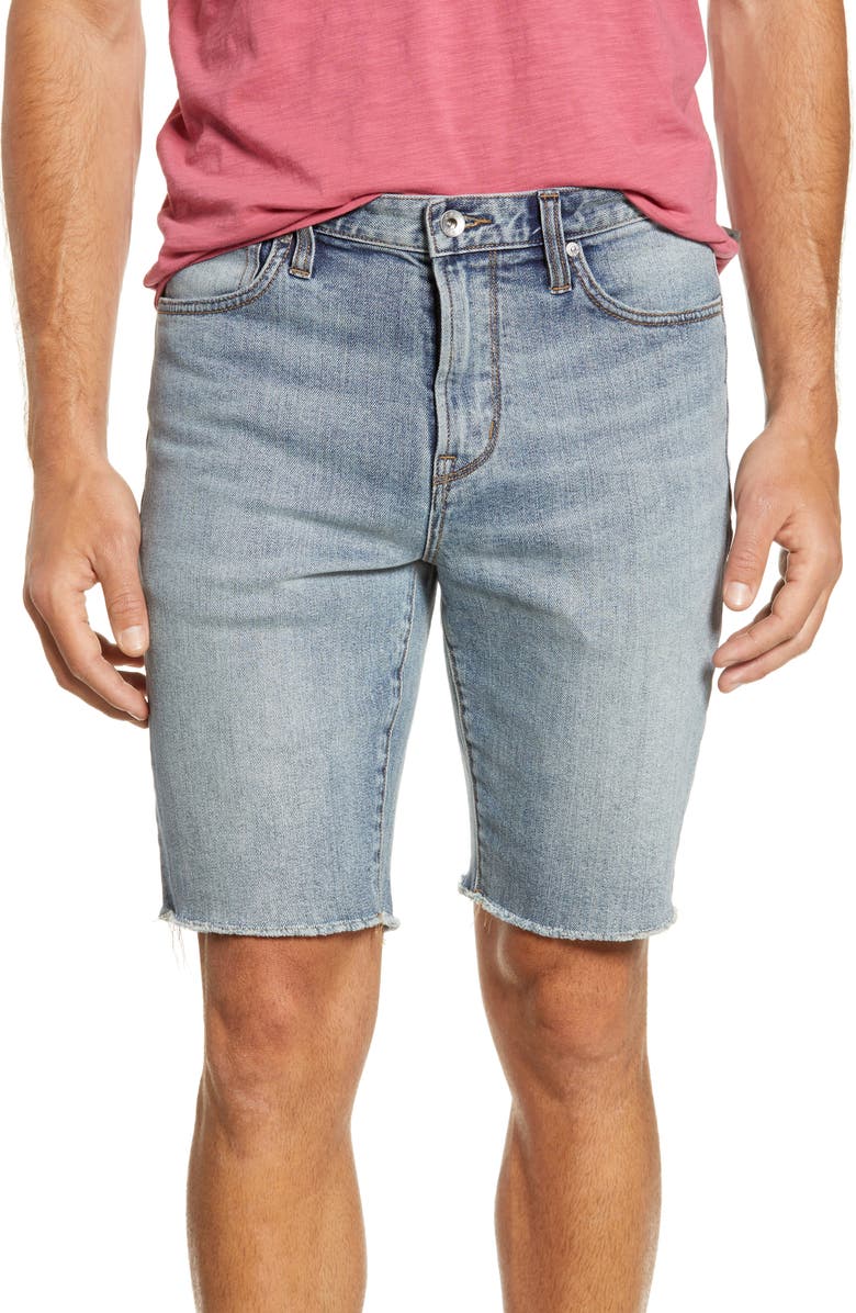 John Varvatos Jeans BOWERY SLIM STRAIGHT JEAN SHORTS