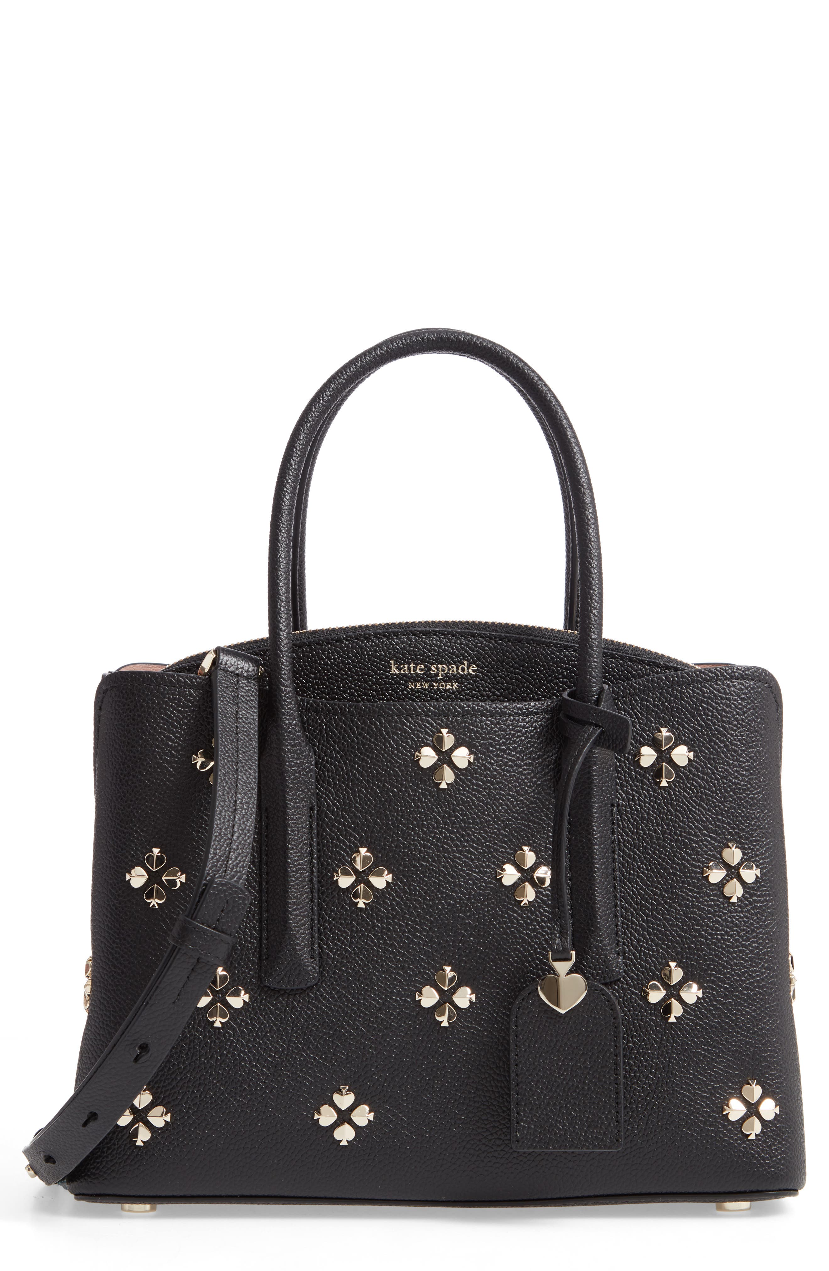 kate spade new york medium margaux embellished leather satchel Nordstrom